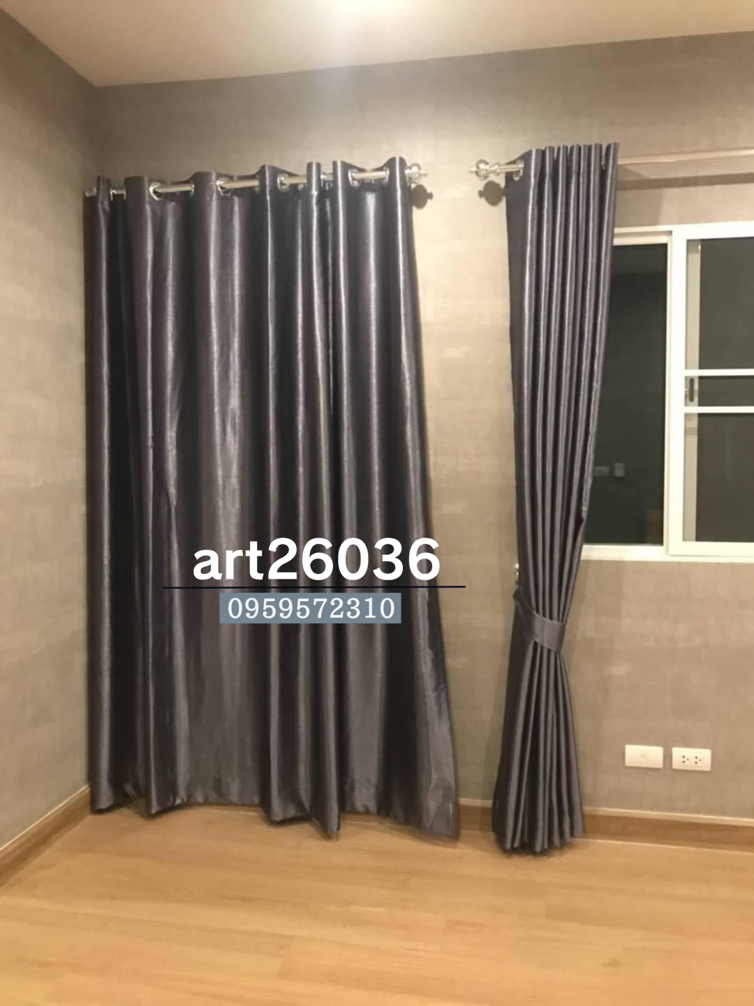 ผ้าม่านทึบสีเข้ม ผ้าม่านตาไก่ สวยๆ แนะนำ