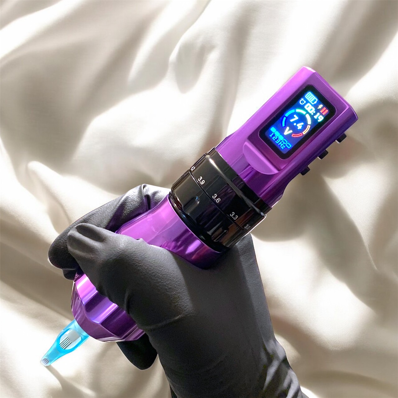 INKONE PRICK เครื่องสักฮอคเพนไร้สาย ปรับสโตกได้