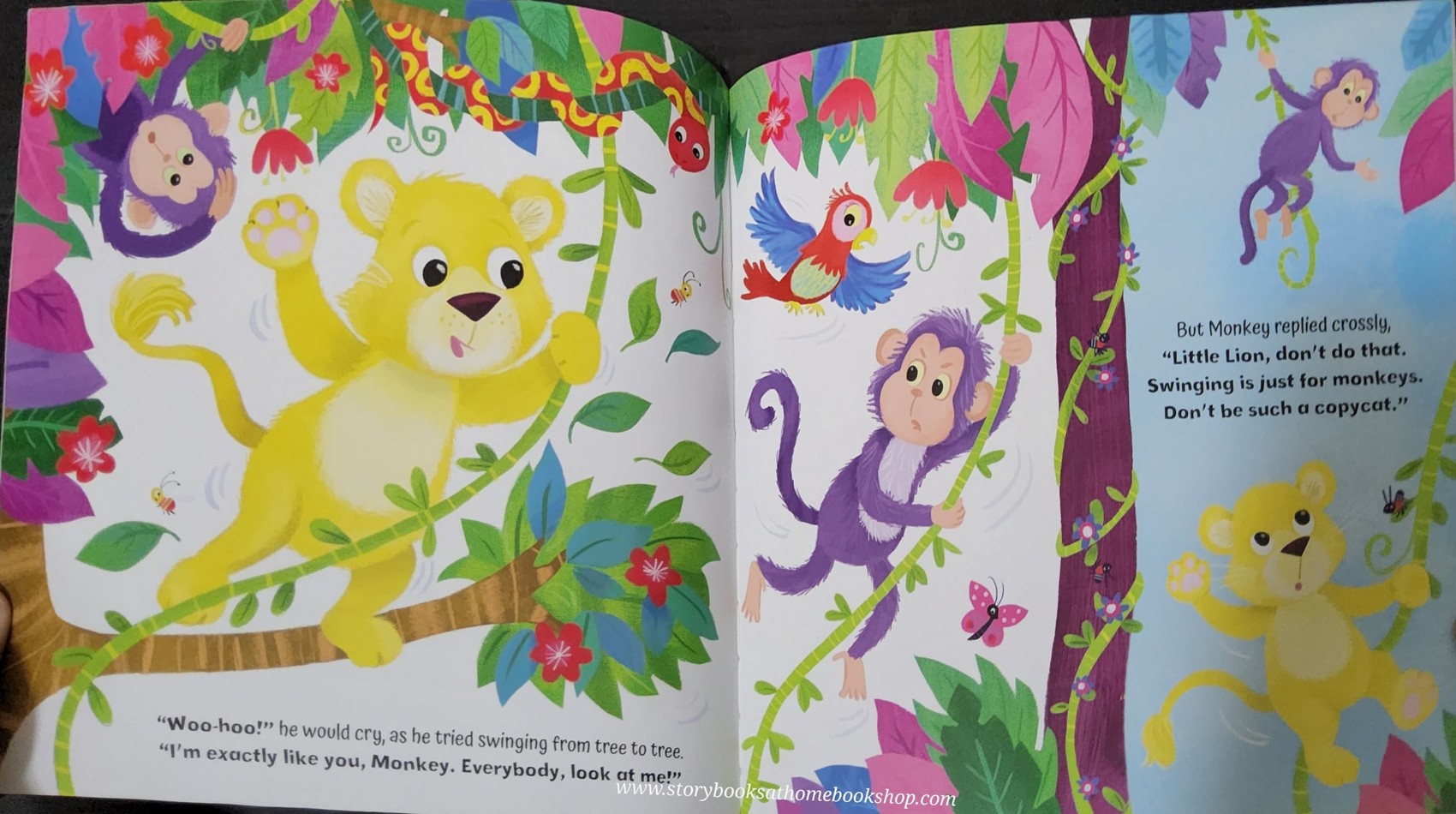 หนังสือนิทานปกอ่อน** 🍅🍅I WANT TO BE LIKE YOU