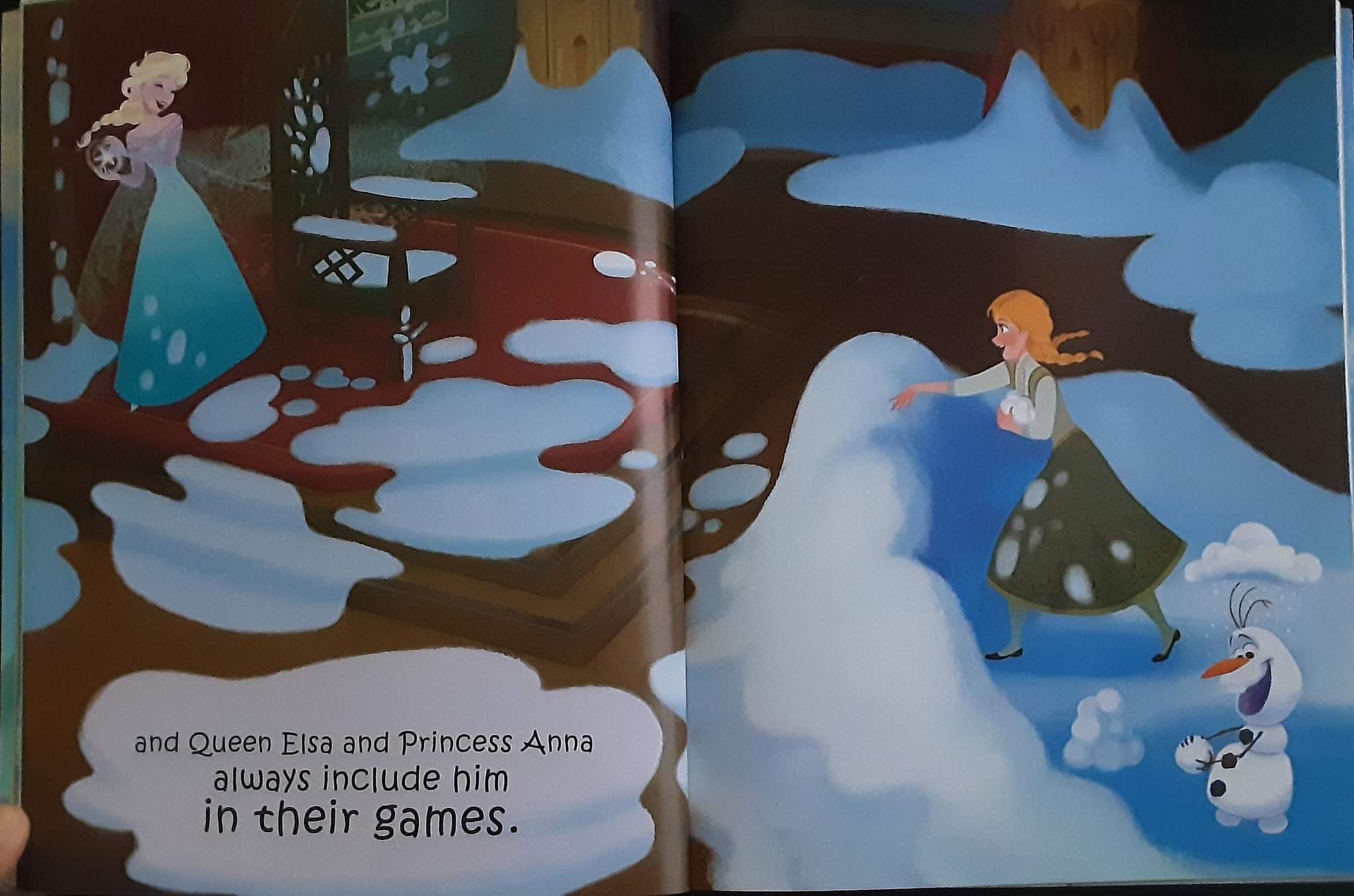 หนังสือนิทานปกอ่อน** ♥️DISNEY FROZEN AN AMAZING SNOWMAN