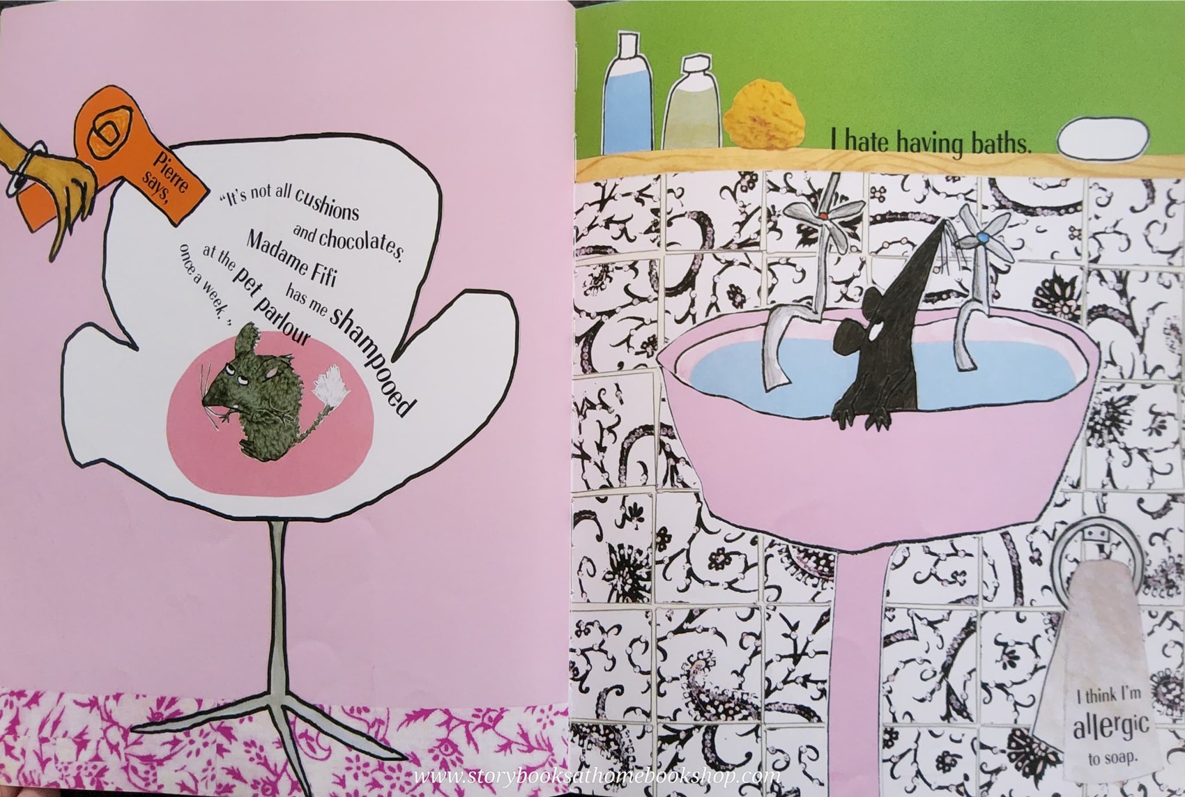 หนังสือนิทานปกอ่อน** ♥️THET PESKY RAT LAUREN CHILD