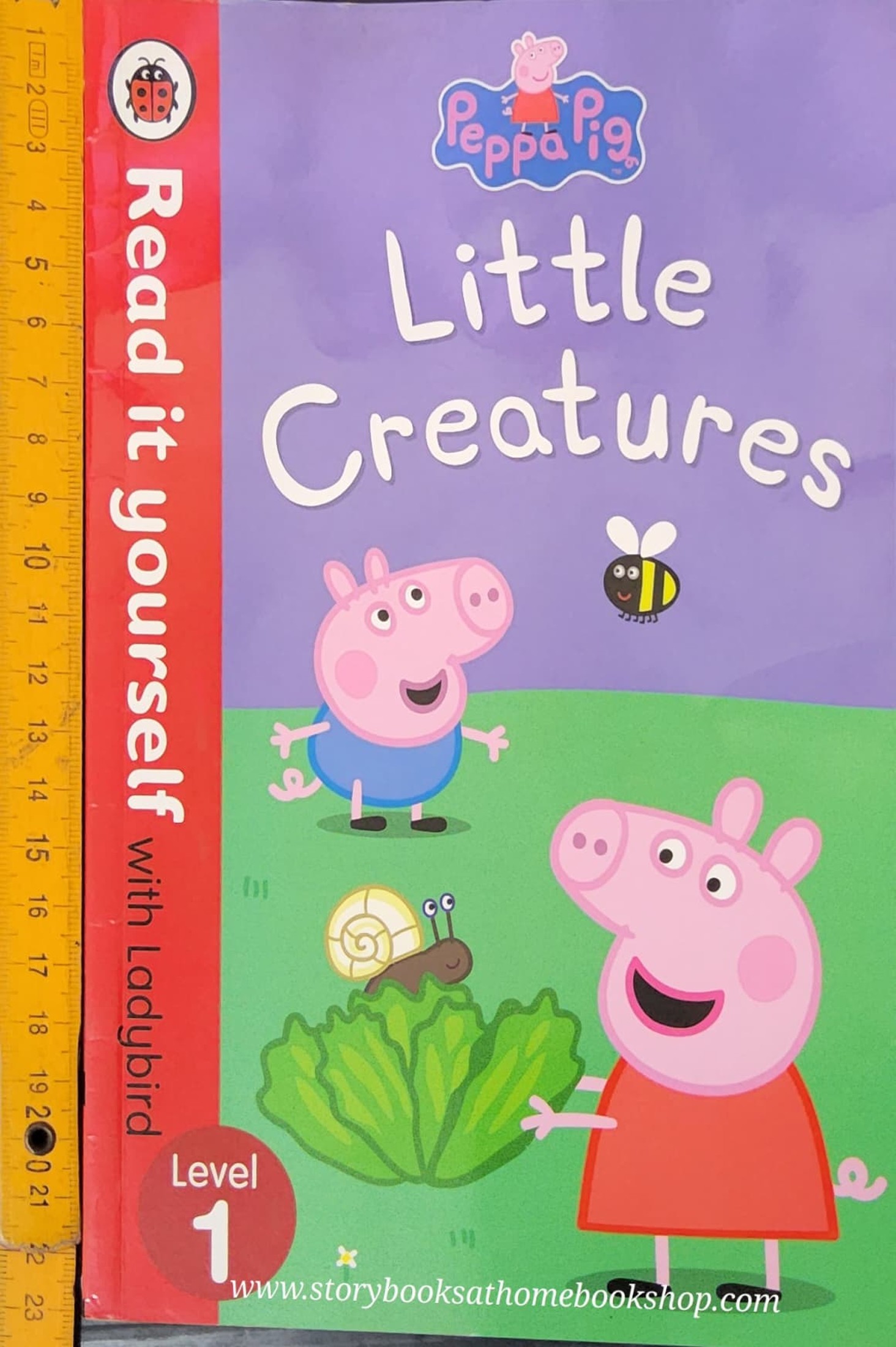 หนังสือนิทานปกอ่อน** 🍅🍓READ IT YOURSELF:PEPPA PIG LITTLE CREATURES LEVEL1