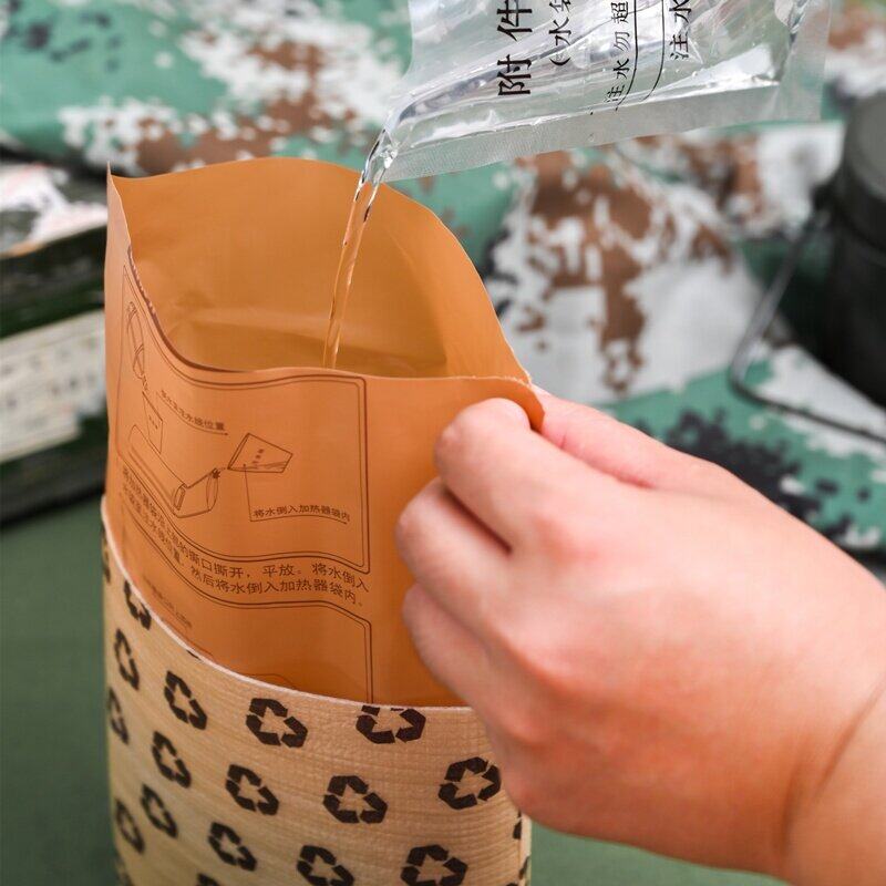 Navy special forces MRE จีน อาหารทหารเรือจีน อาหารฉุกเฉิน พร้อมทาน ร้อนเอง