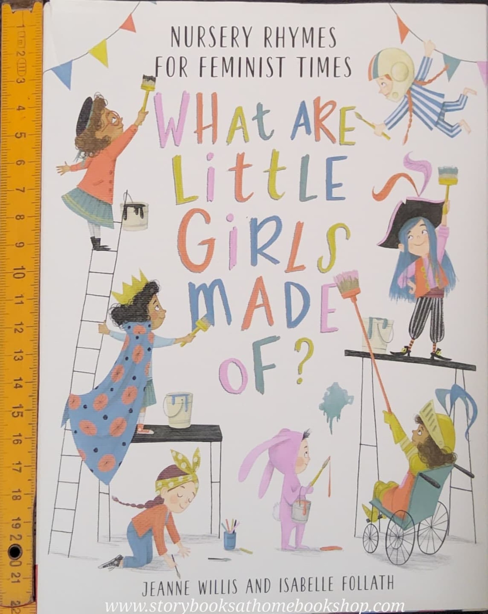 หนังสือนิทานปกแข็ง ** 🍓🍓WHAT ARE LITTLE FIRLS MADE OF?