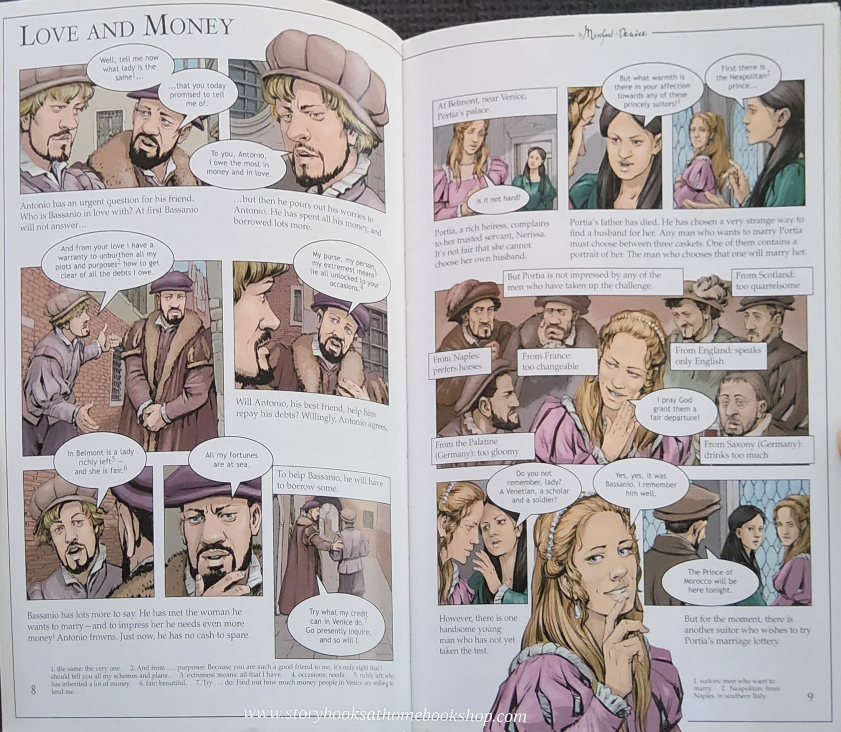 GRAFFEH** **หนังสือนิทานปกอ่อน** 🍅🍓THE MERCHANT OF VENICE WILLIAN SHAKESPEARE