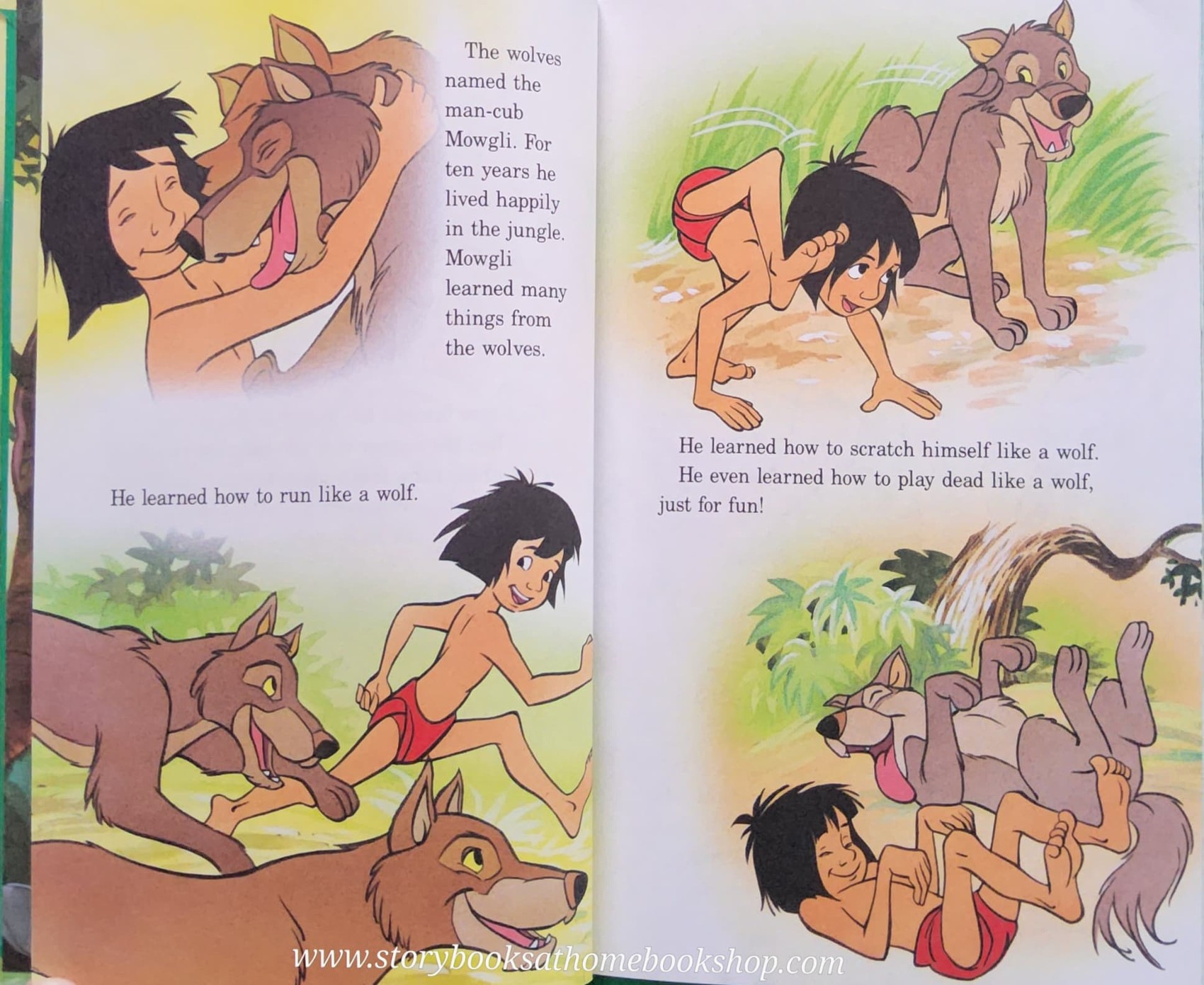หนังสือนิทานปกแข็ง** 🍅🍅DISNEY THE JUNGLE BOOK