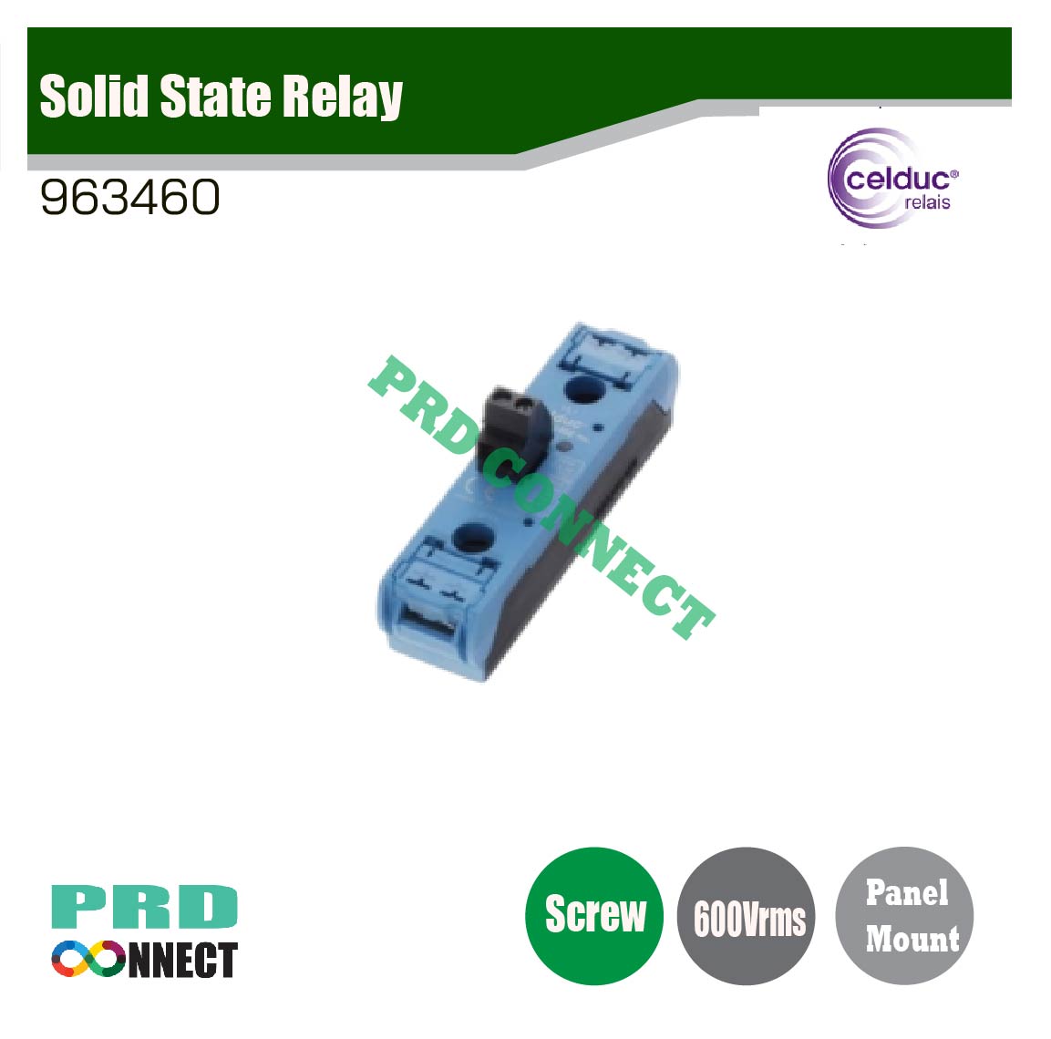 Solid State Relay, 963460-Celduc