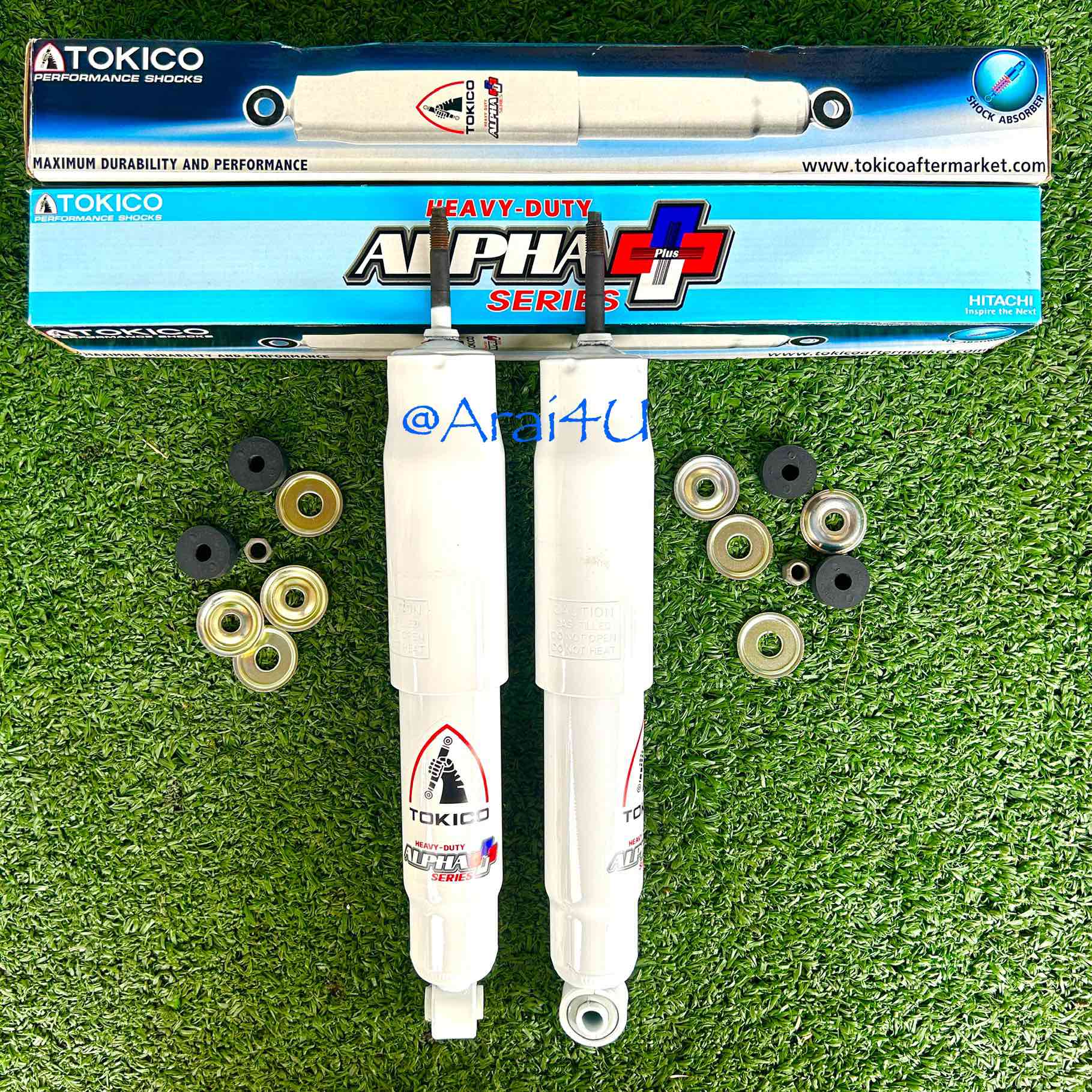 โช้คหน้า TOKICO ALPHA PLUS TOYOTA COMMUTER KDH คู่ละ