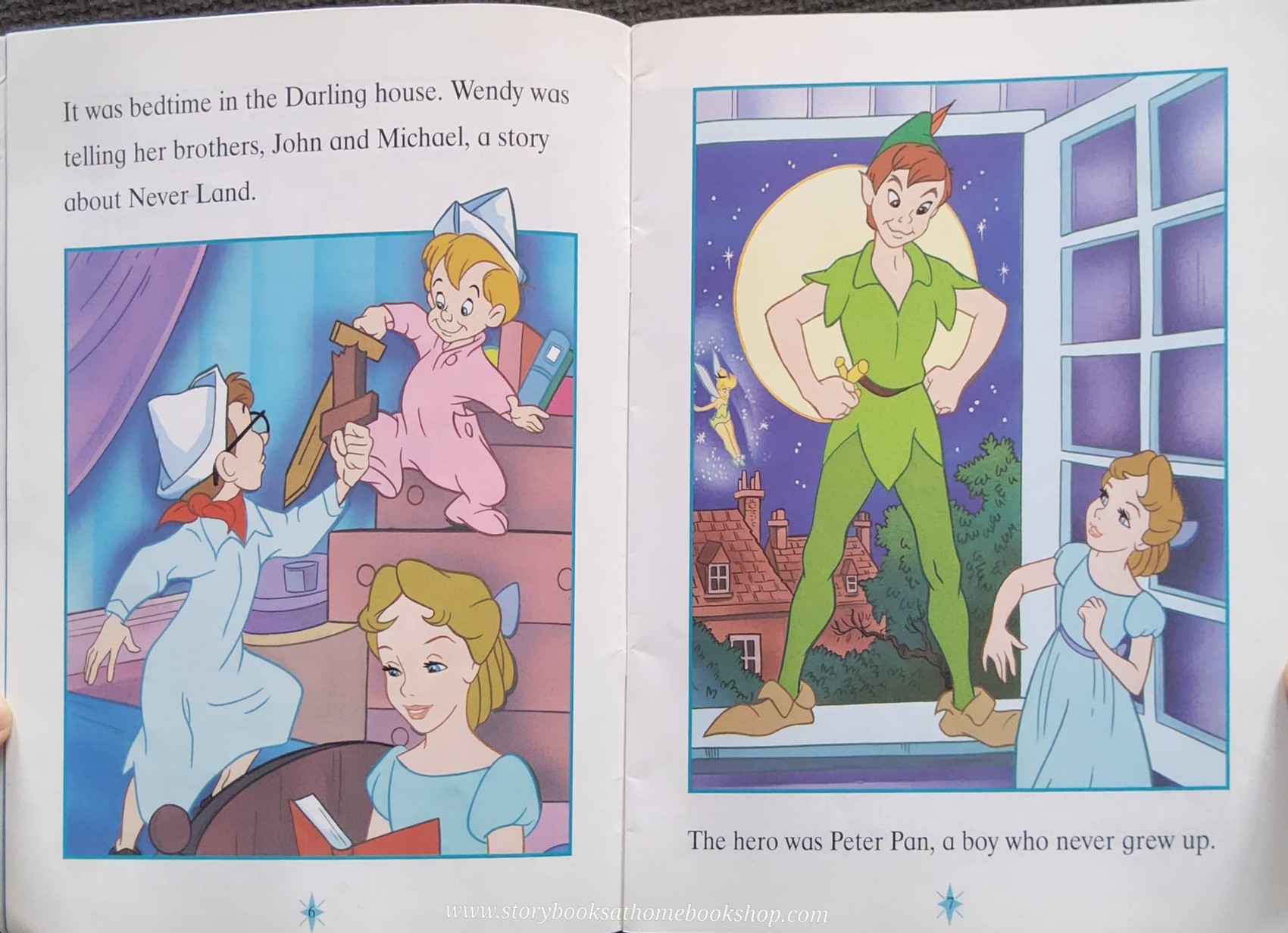 หนังสือนิทานปกอ่อน** 🍓🍓MY FIRST DISNEY STORYBOOK:PETERPAN