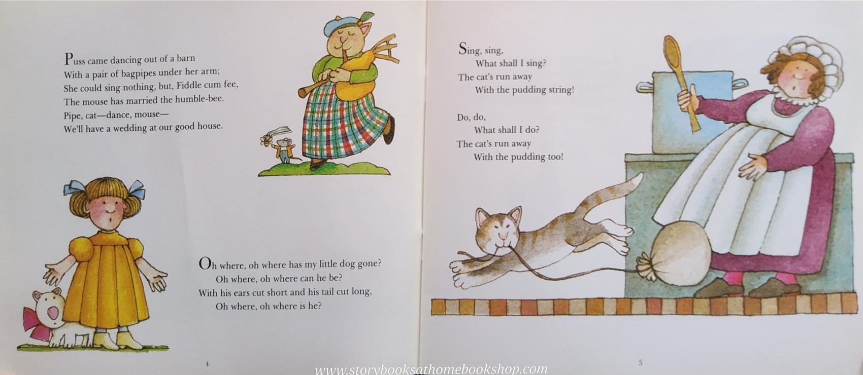 หนังสือนิทานปกอ่อน** 🍅🍓THE THREE LITTLE KITTENS AND OTHER POEMS AND SONGS FROM MOTHER GOOSE
