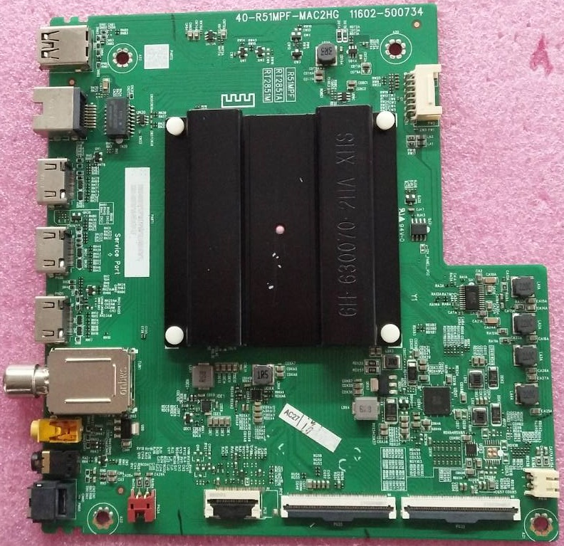 เเมนบอร์ดทีวีทีซีแอล TCL อะไหล่แท้/มือสองพร้อมใช้งาน ใช้กับรุ่น 43T635 43P635 43P736 พาร์ทติดบอร์ด 40-R51MPF-MAC2HG