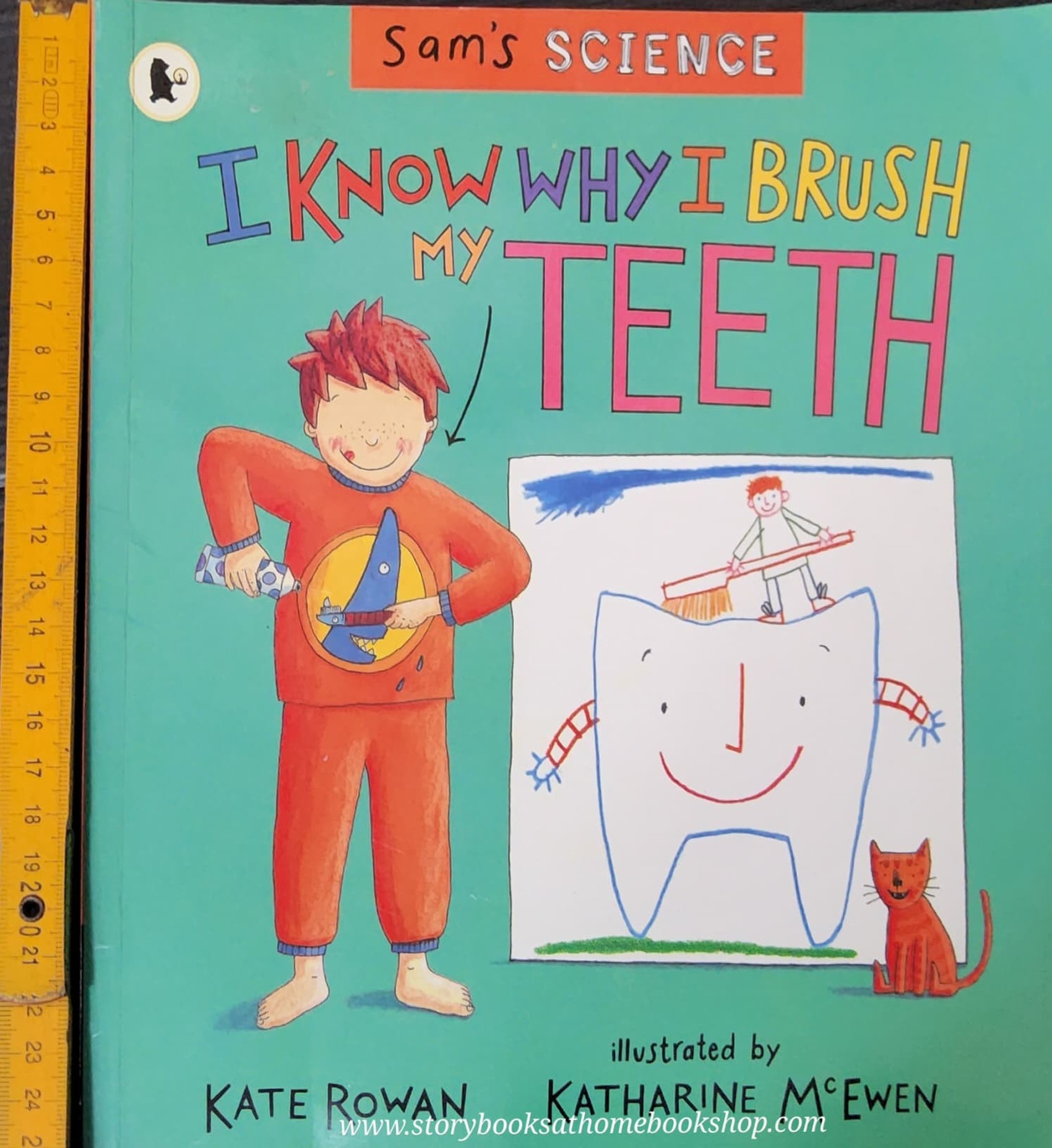 หนังสือนิทานปกอ่อน** 🍅🍓SAM'S SCIENCE:I KNOW WHY I BRUSH MY TEETH