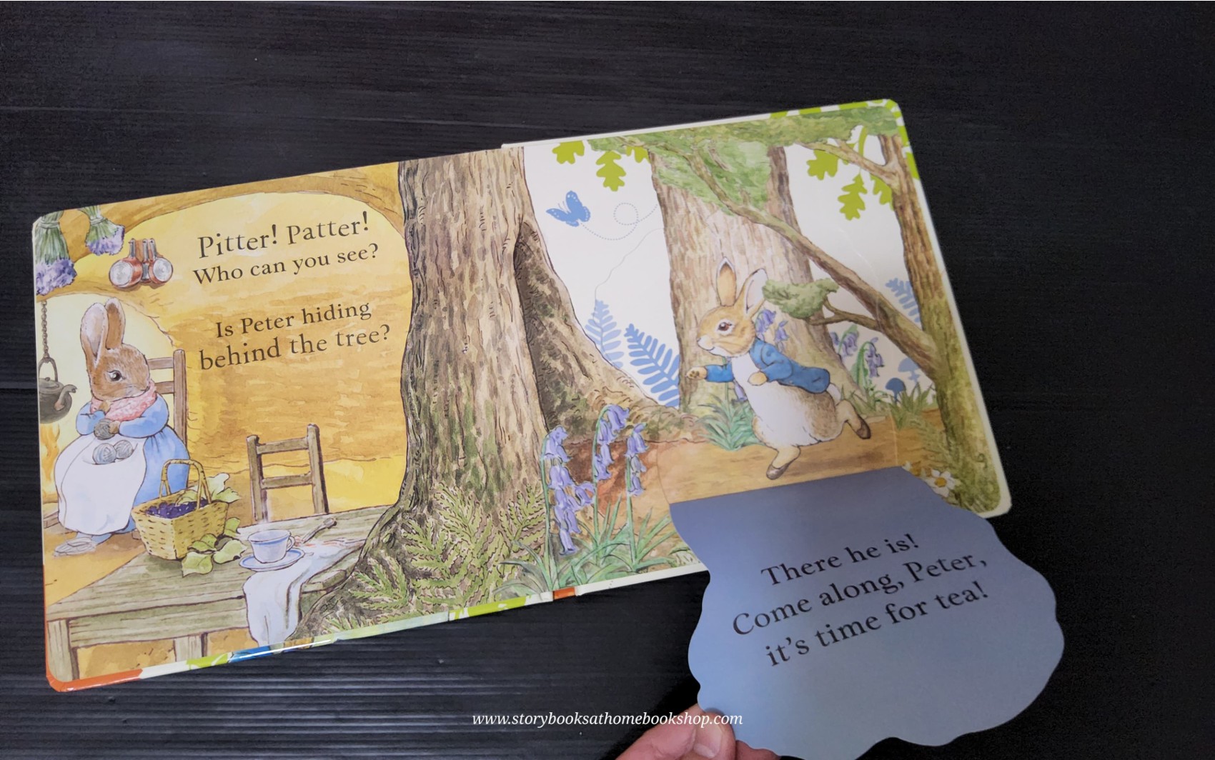 FLAP BOARD BOOK** 🍅🍓PETER RABBIT:WHERE IS PETER RABBIT?