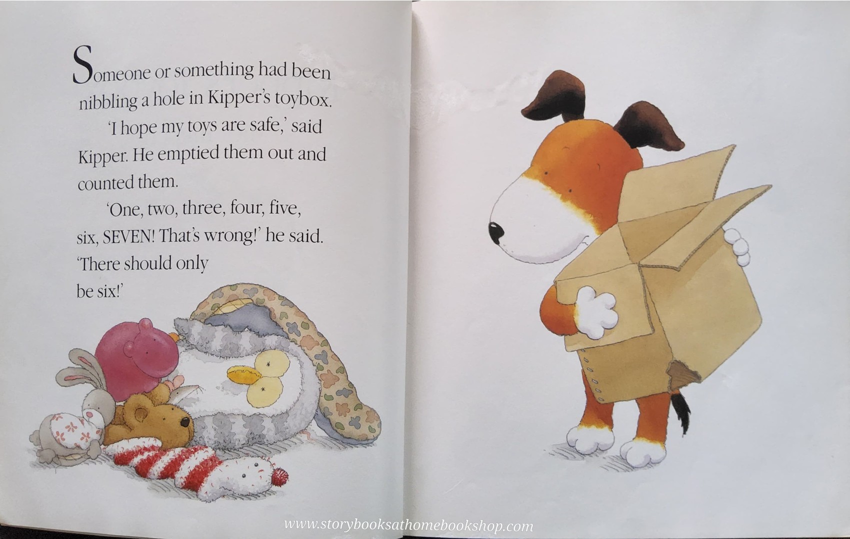 หนังสือนิทานปกอ่อน** 🍅🍓KIPPER'S TOYBOX BY MICK INKPEN