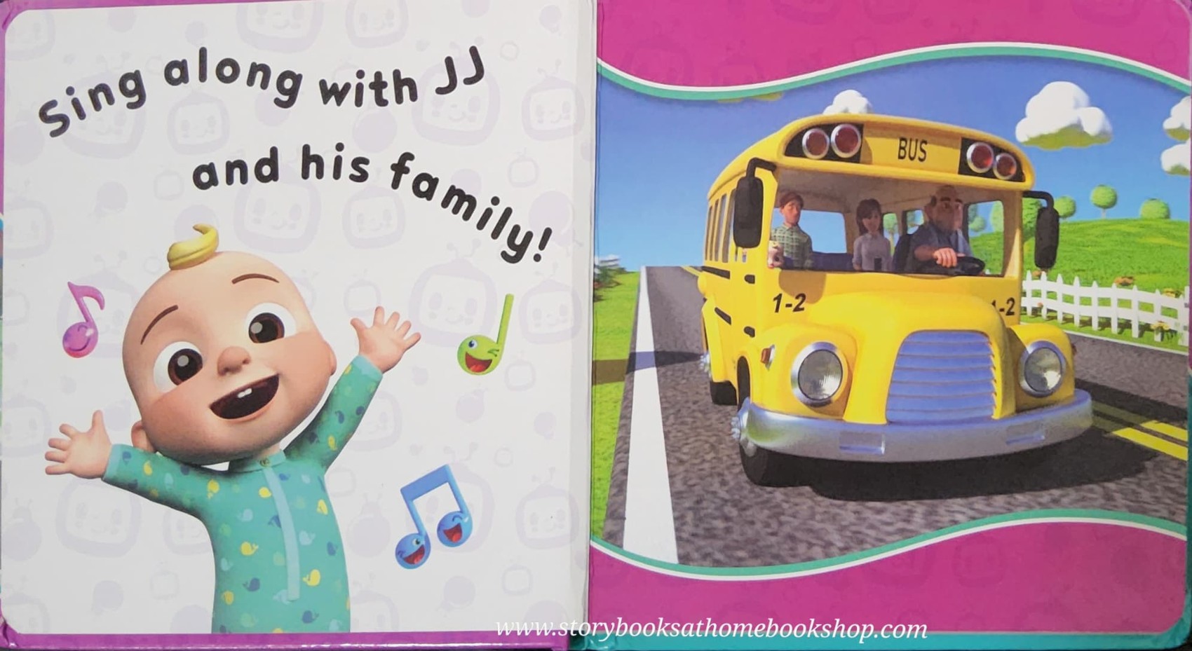 BOARD BOOK** ♥️COCOMELON WHEELS ON THE BUS