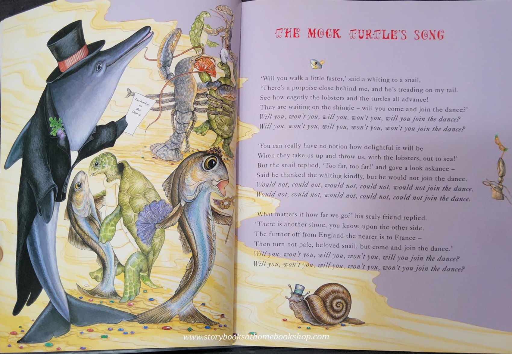 หนังสือนิทานปกอ่อน** 🍅🍅NONSENSE VERSE BY LEWIS CARROLL