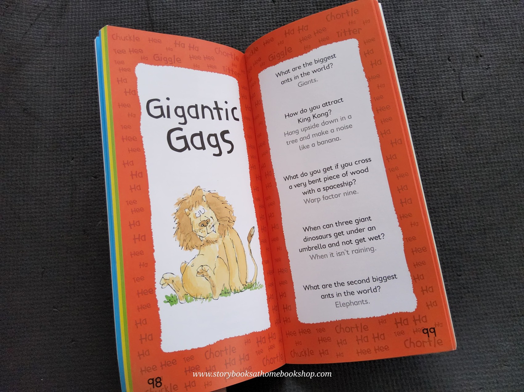 หนังสือนิทานปกอ่อน** 🍅🍓CRAZY JOKES TO MAKE YOU LAUGH!