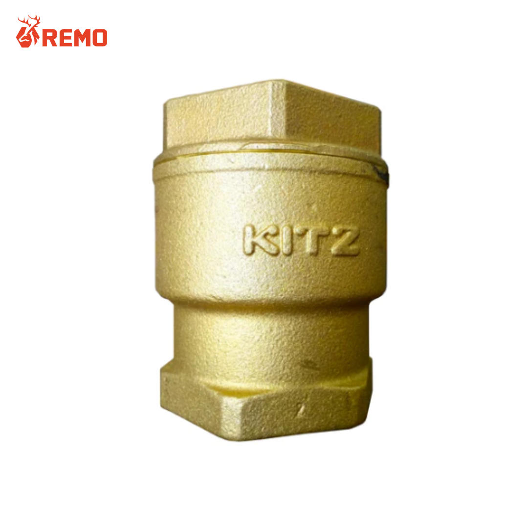 KITZ เชควาล์วสปริงทองเหลือง รุ่น RF 10K 2"