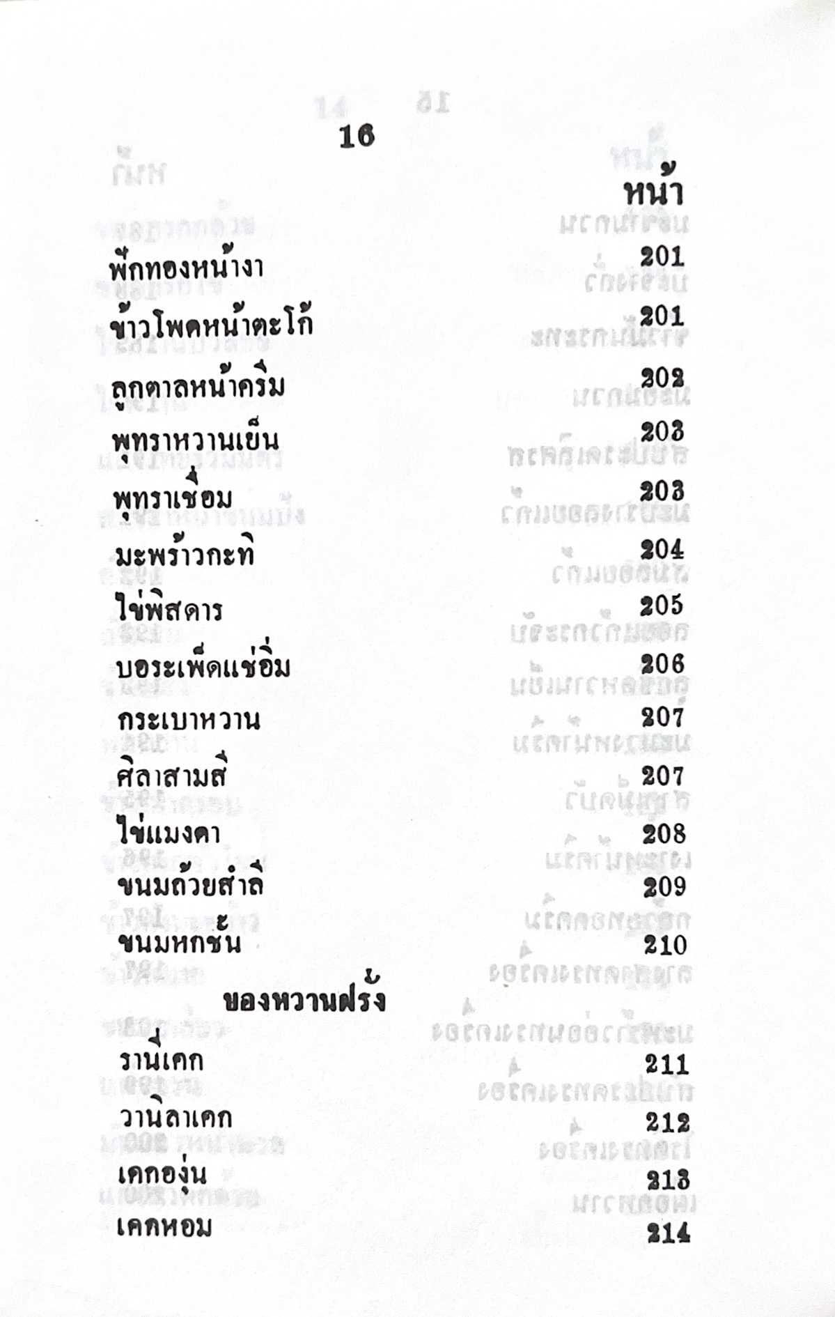 ตำราของหวาน (ไทย-ฝรั่ง) ของ “จ.จ.ร.” (หม่อมเจ้าหญิงจันทร์เจริญ รัชนี) หลานแม่ครัวหัวป่าก์ (เล่มพิเศษ).