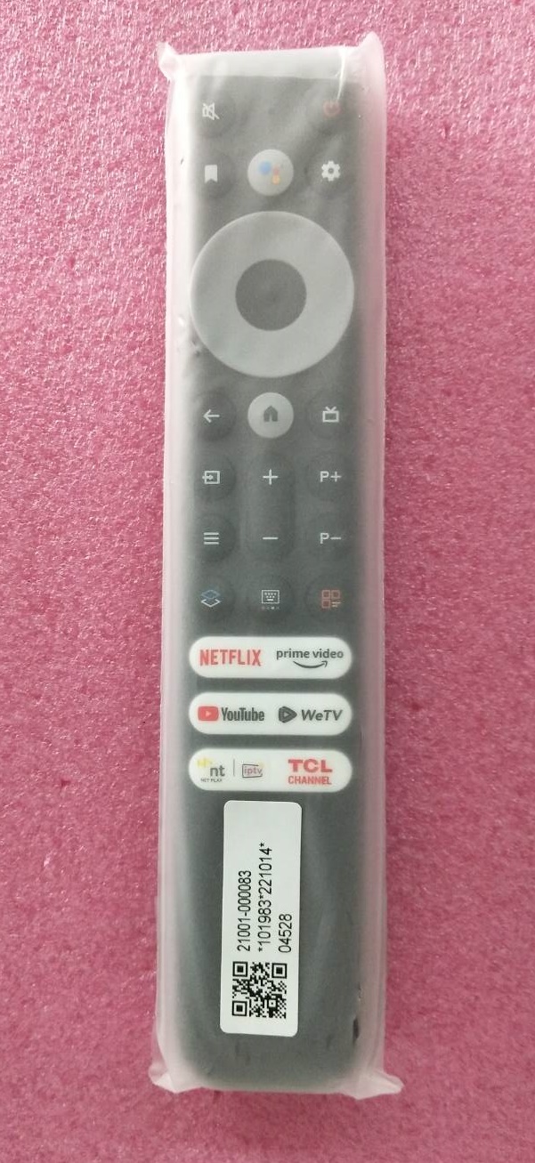 รีโมทสมาร์ททีวี ทีซีแอล TCL ของใหม่แท้ พาร์ท RC902V FMR4 ใช้ได้กับรุ่นที่พาร์ทตรงกัน