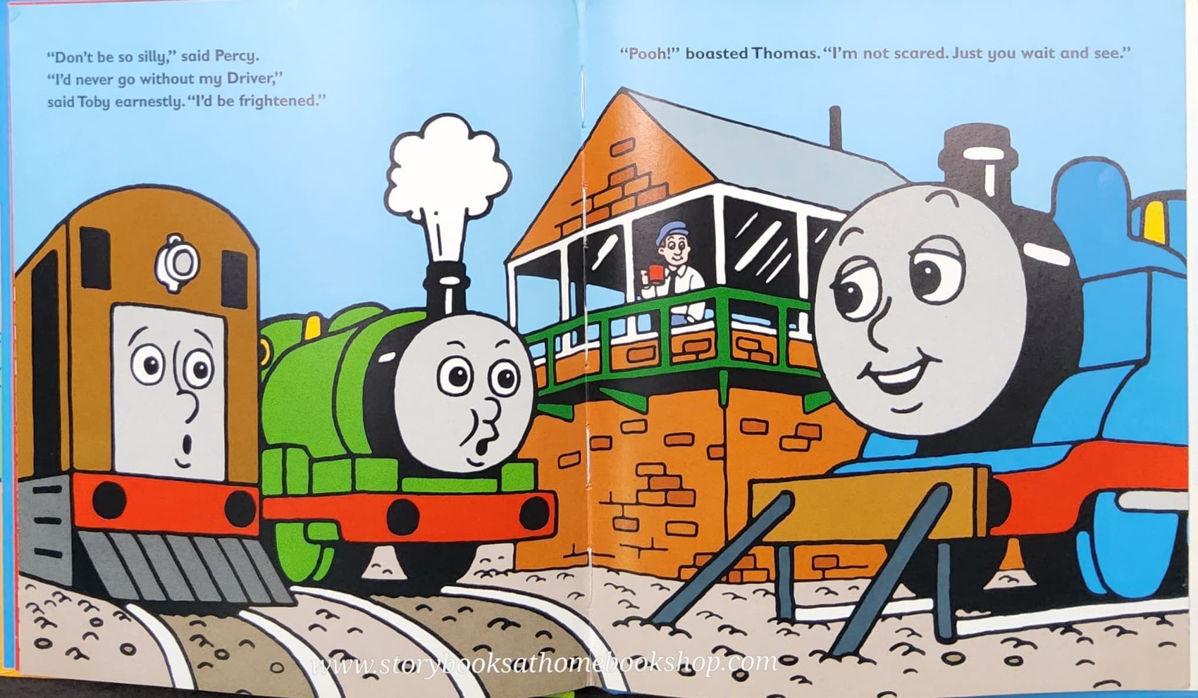 หนังสือนิทานปกแข็ง ** 🍅THOMAS & FRIENDS THAMAS COMES TO BREAKFAST
