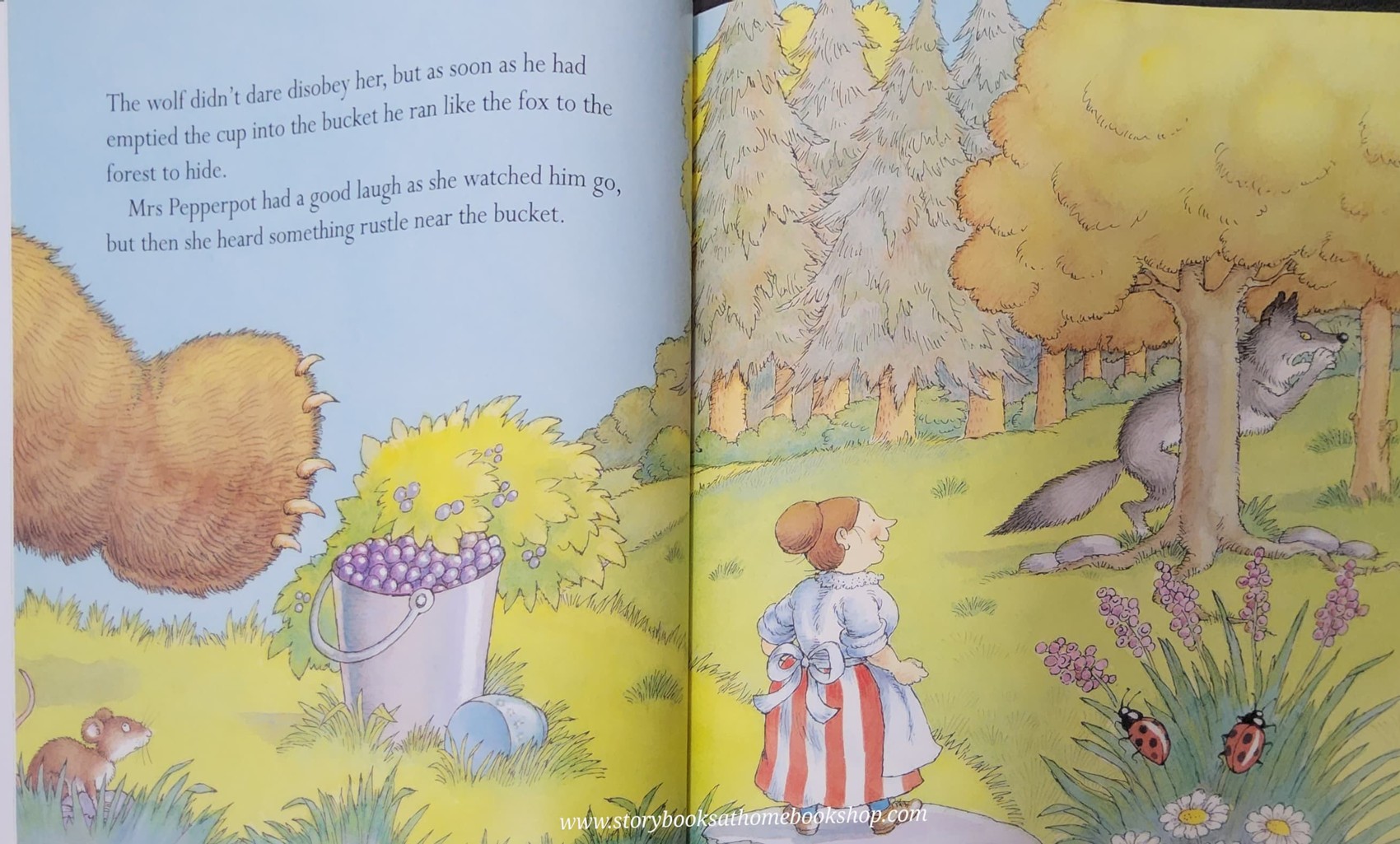 หนังสือนิทานปกอ่อน** 🍅🍓MRS PEPPERPOT AND THE BLUEBERRIES