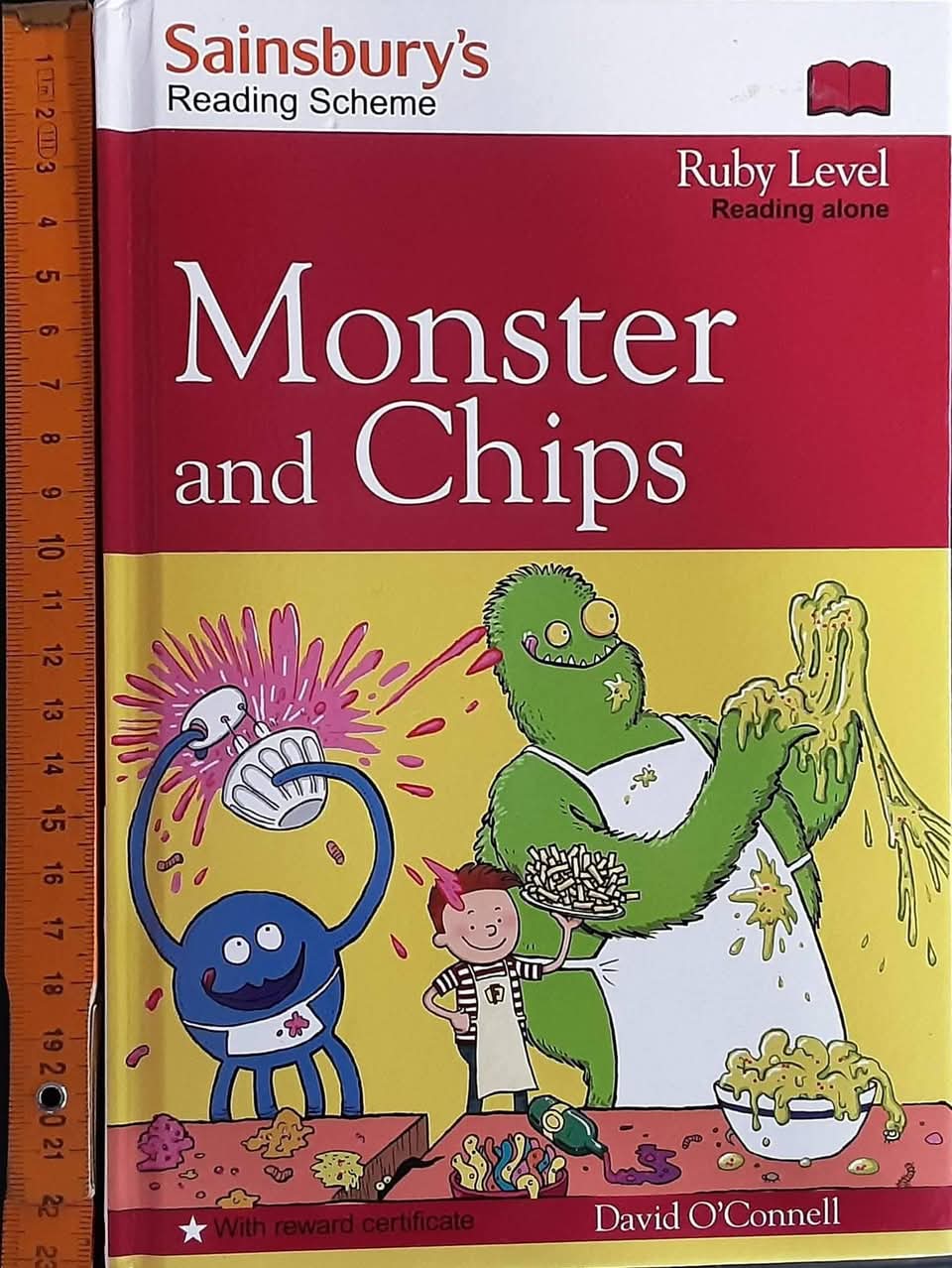 หนังสือนิทานปกแข็ง** 🍅🍓Monster and Chips