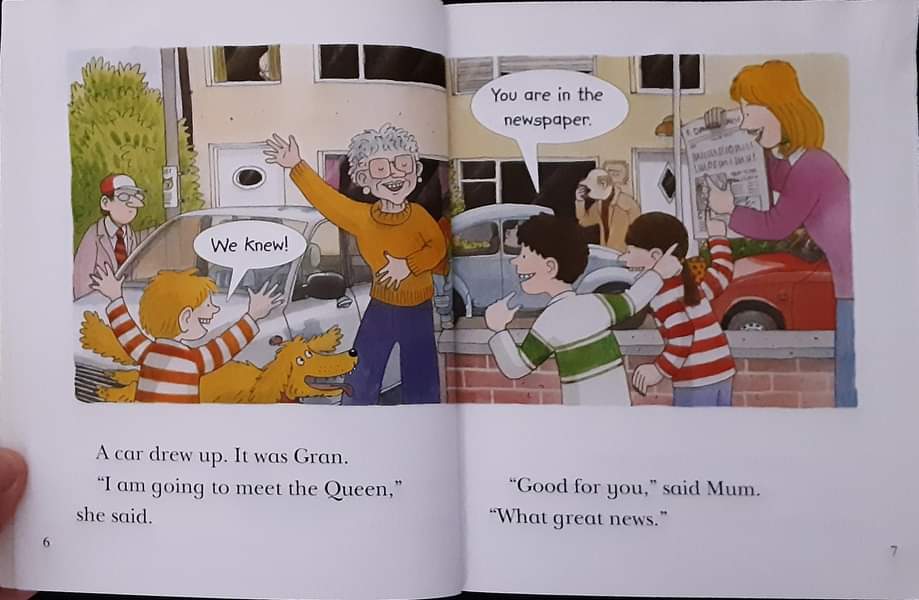 หนังสือนิทานปกอ่อน** 🍅🍅READ WITH BIFF,CHIP&KIPPER:GRAN'S NEW BLUE SHOES PHONICS LEVEL6