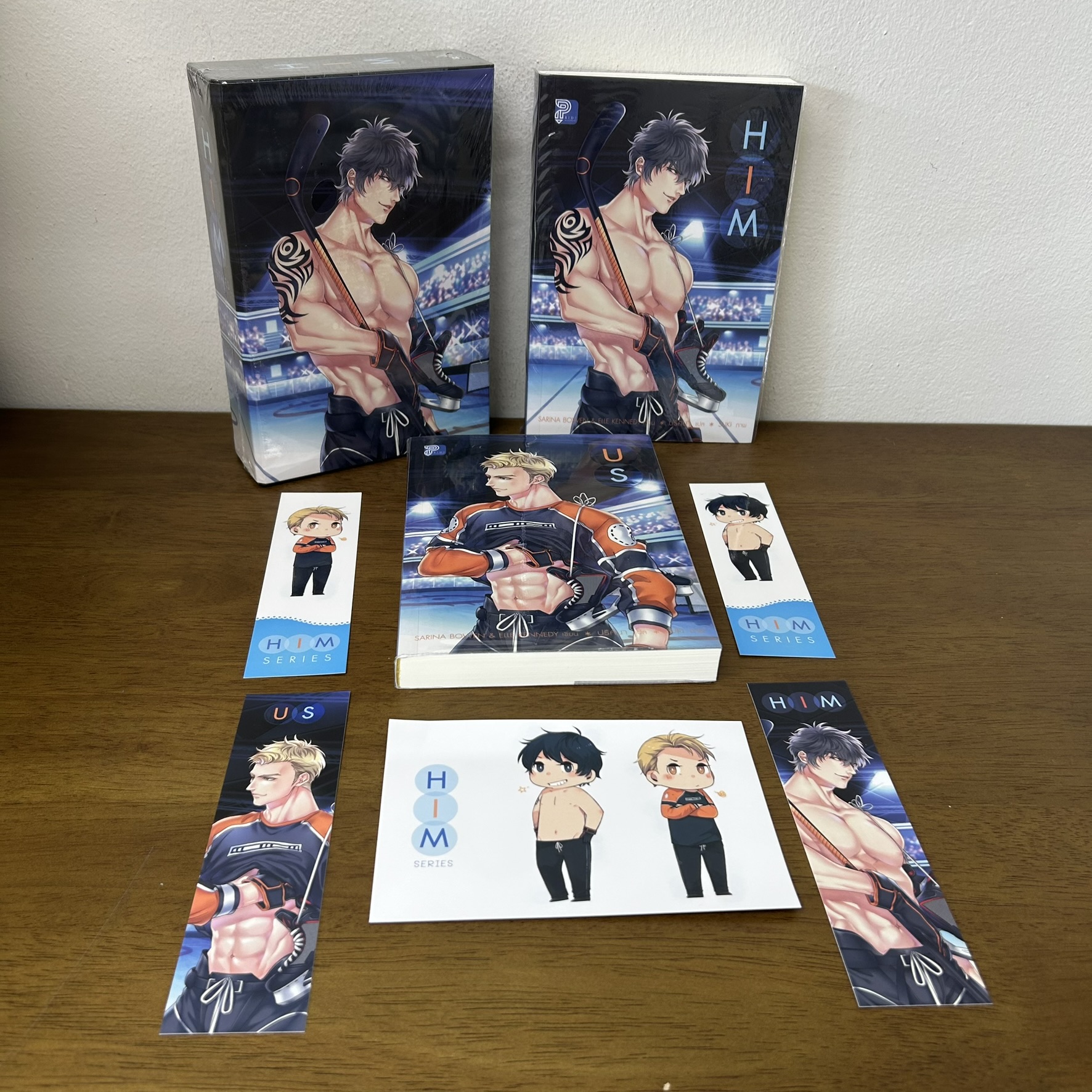 [YAOI] BOXSET HIM-US (Him Series Book 1-2) 2 เล่มจบ ... ซารินา โบเวนและแอลล์ เคนเนดี้ (มือสอง) นิยายวาย วายแปล