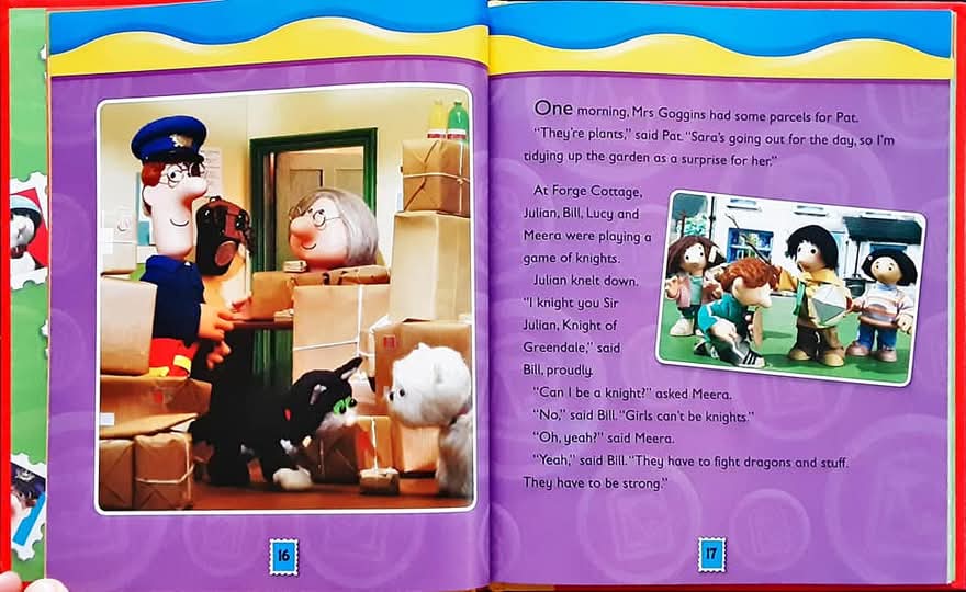 หนังสือนิทานปกแข็ง** 🍅🍓Postman Pat Stoty Treasury