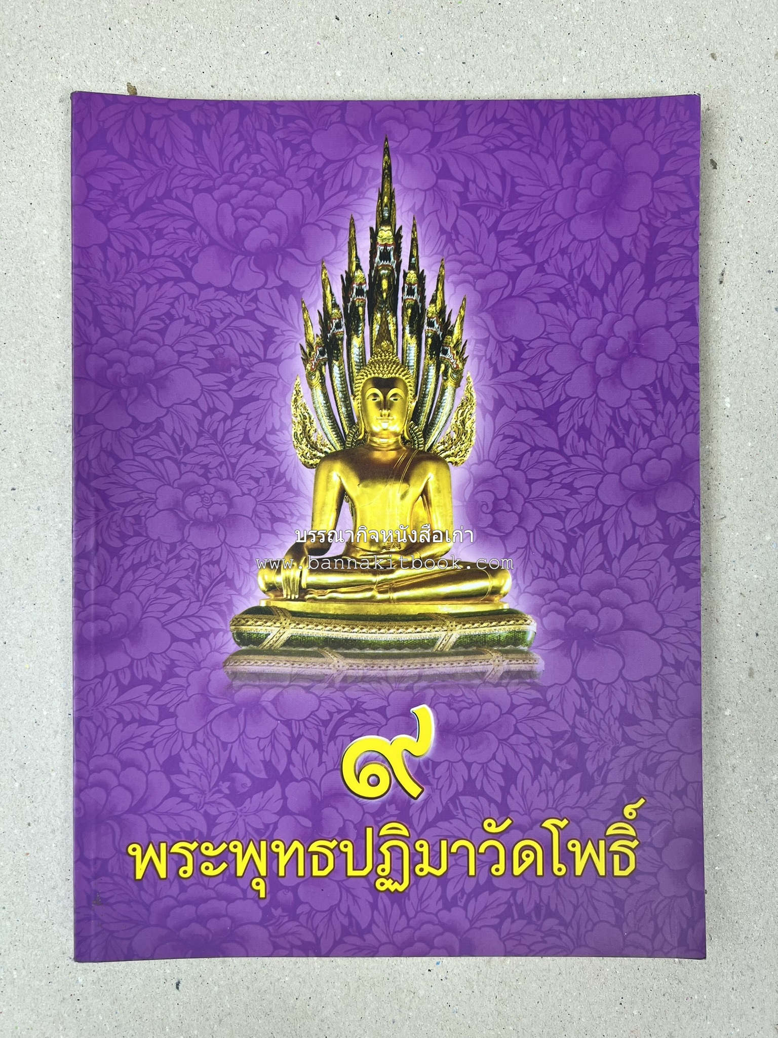 ๙ พระพุทธปฏิมาวัดโพธิ์ โดย : รองศาสตราจารย์ ดร.ศานติ ภักดีคำ.