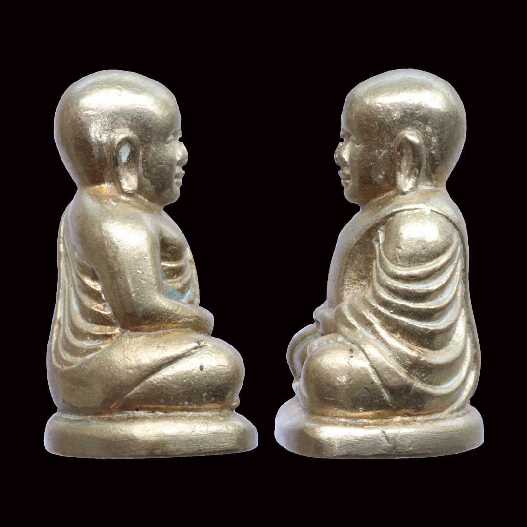 หลวงพ่อเงิน วัดบางคลาน รุ่นกองทุน 53 (พิมพ์นิยม) เนื้ออัลปาก้า หมายเลข 14965