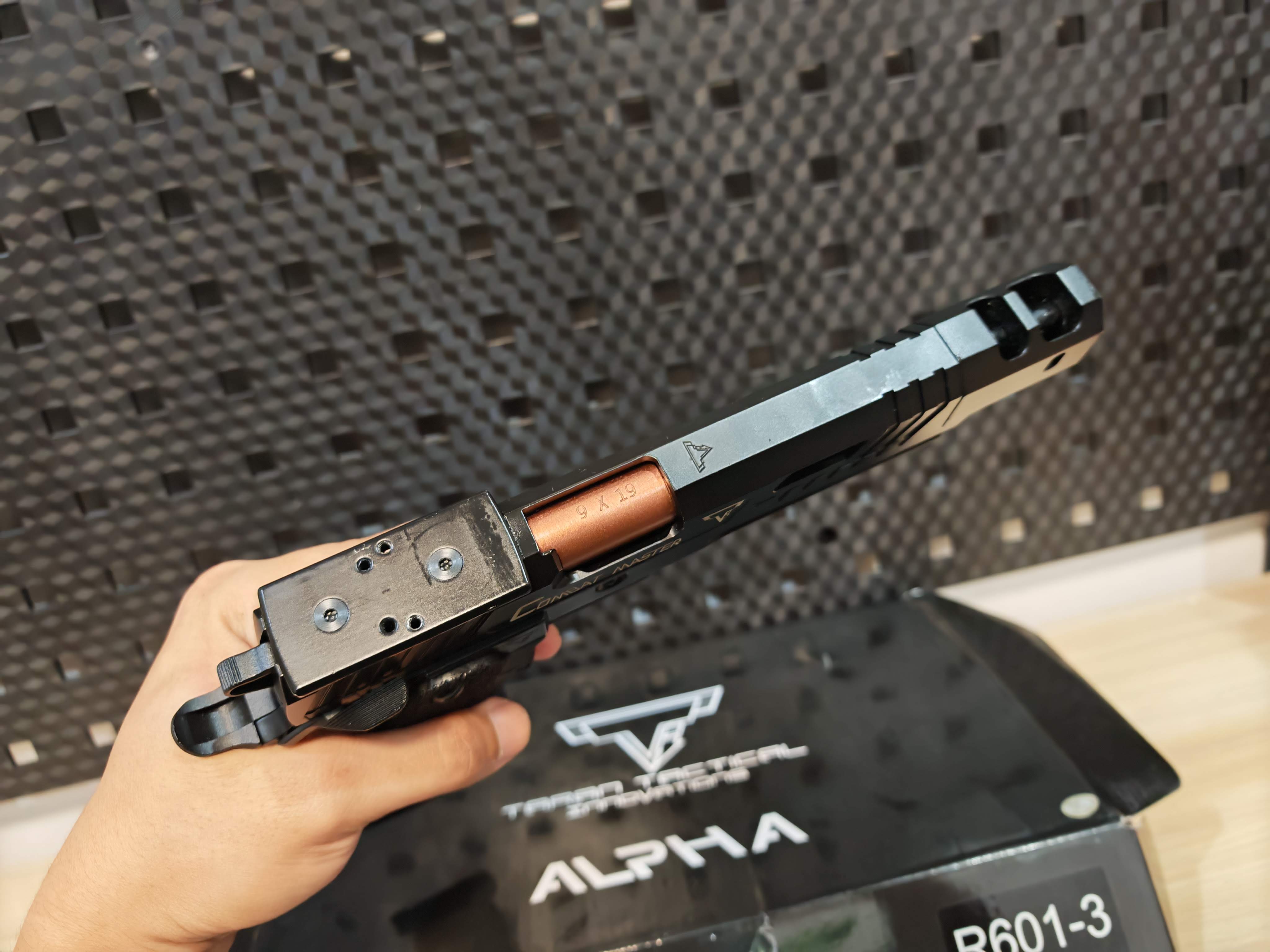 Army Armament R601-3 TTI Combat Master Alpha GBB BB Gun บีบีกัน Airsoft Gun ปืนอัดลม ปืนสั้นแก๊ส มือสอง