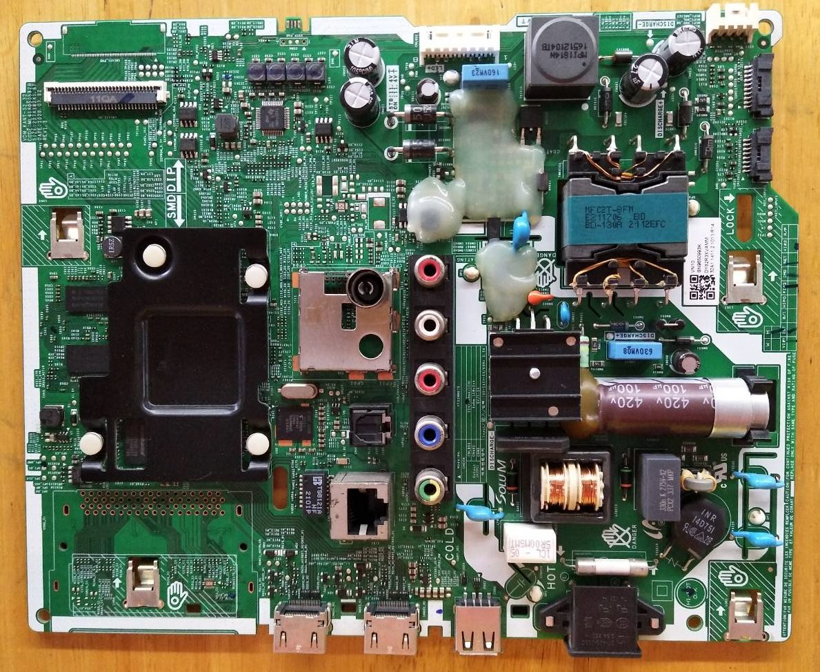 MAINBOARD SAMSUNG (เมนบอร์ด ซัมซุง) อะไหล่แท้/ของถอดพร้อมใช้งาน พาร์ท BN96-50993K ใช้กับรุ่น UA32T4300AKXMR UA32T4300AKXXT