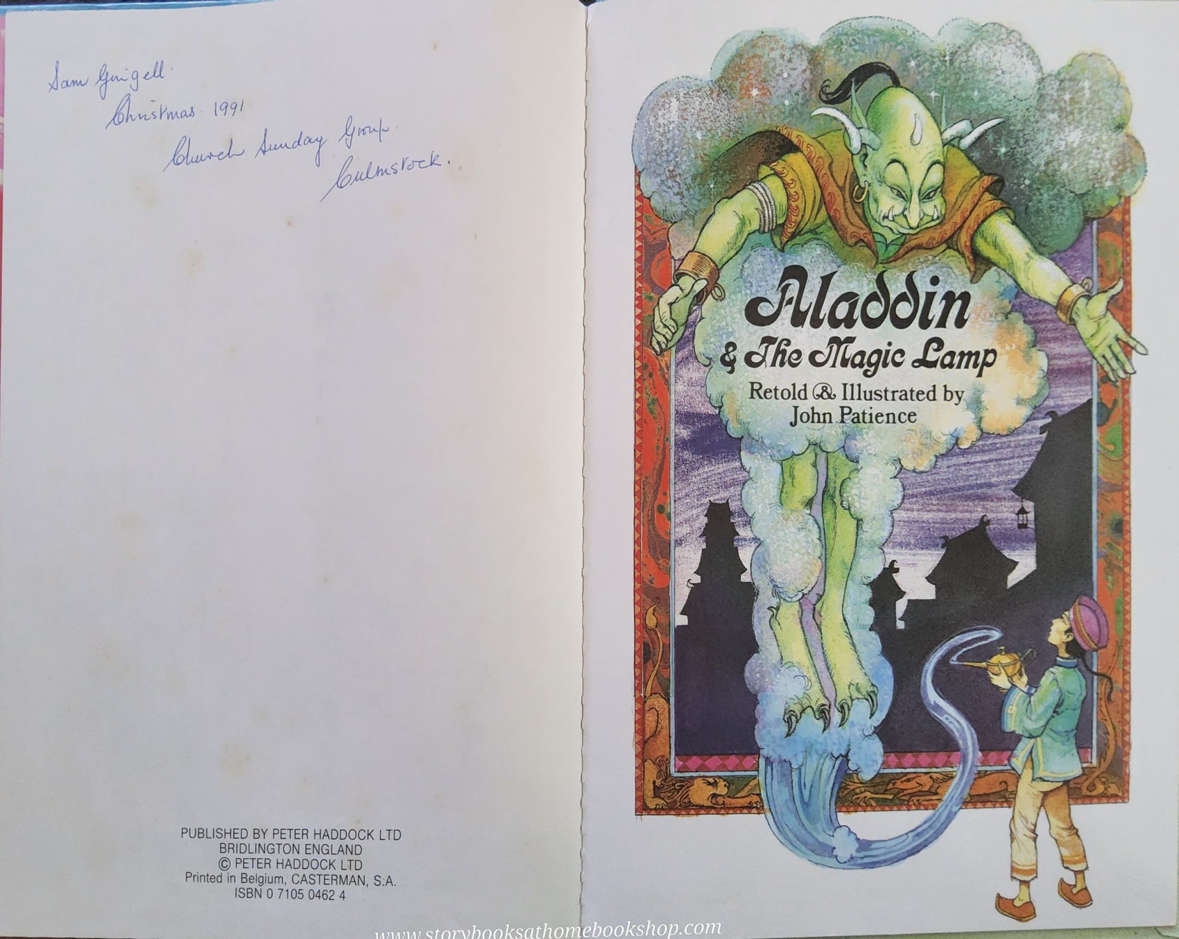 หนังสือนิทานปกแข็ง** 🍅🍓ALADDIN&THE MAGIC LAMP