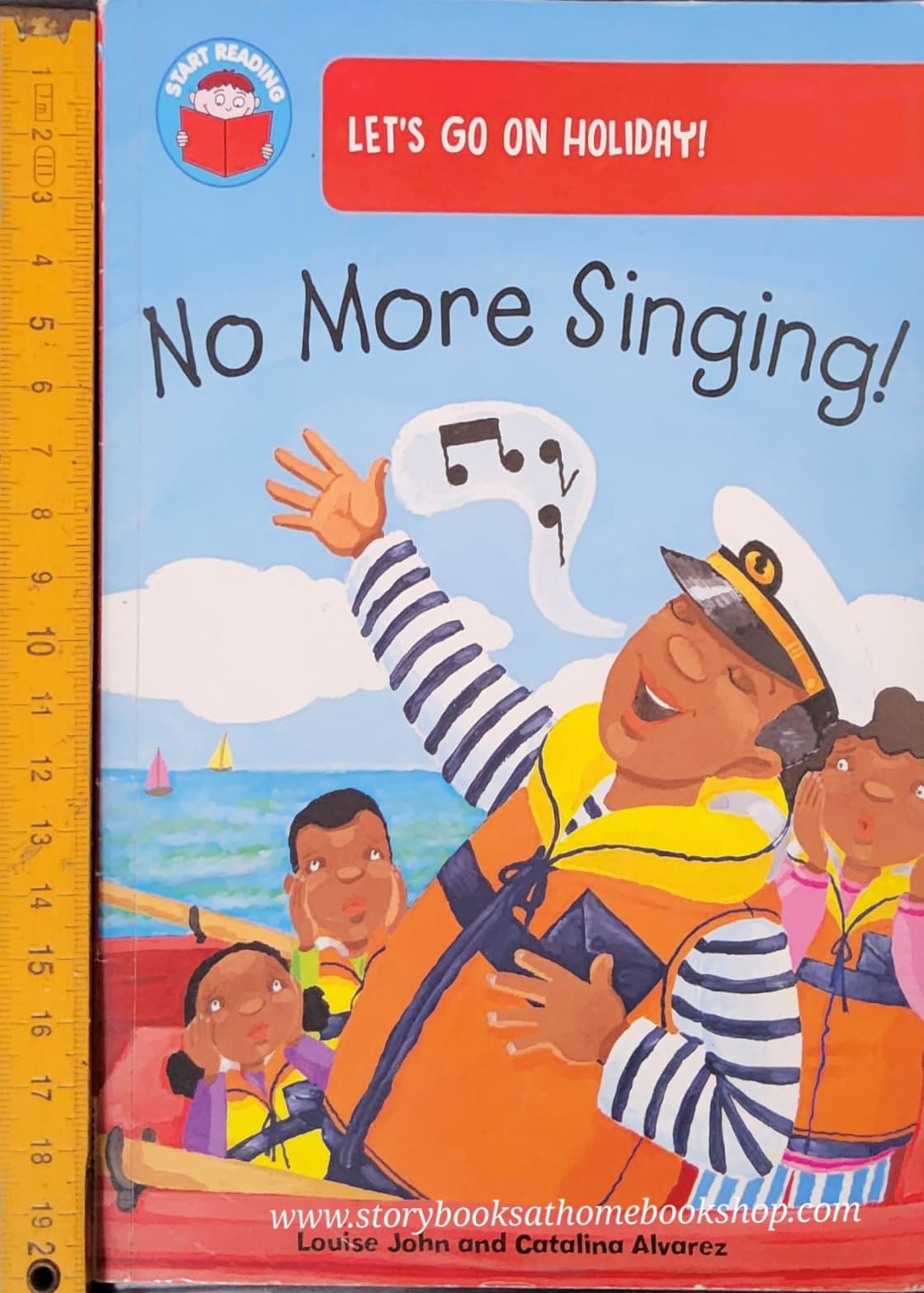 หนังสือนิทานปกอ่อน** ♥️START READING: LET'S GO ON HOLUDAY!:NO MORE SINGING!