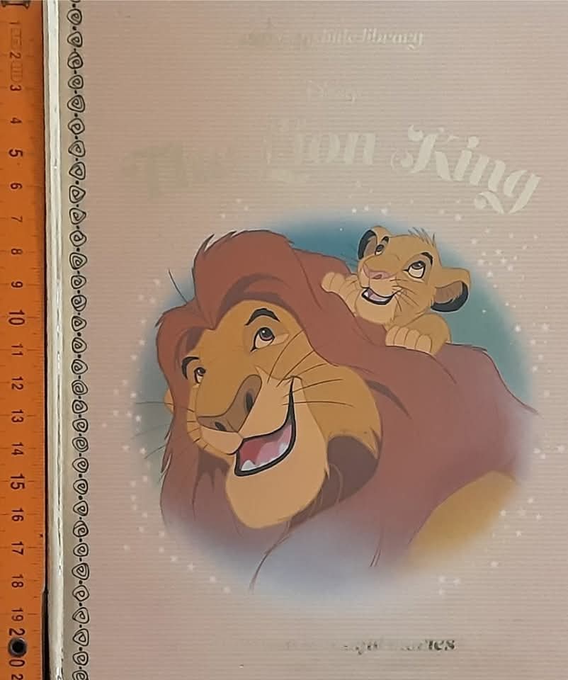 หนังสือปกแข็ง** 🍅🍓DISNEY THE LION KING ปกทอง
