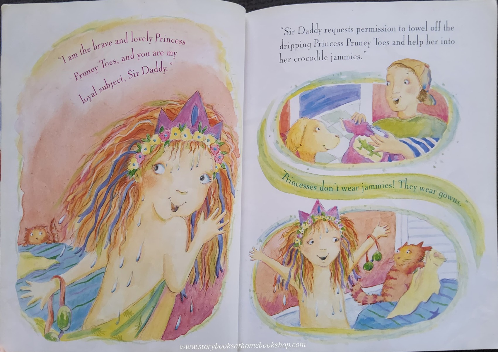 หนังสือนิทานปกอ่อน** 🍓🍓GOOD NIGHT PRINCESS PRUNEY TOES