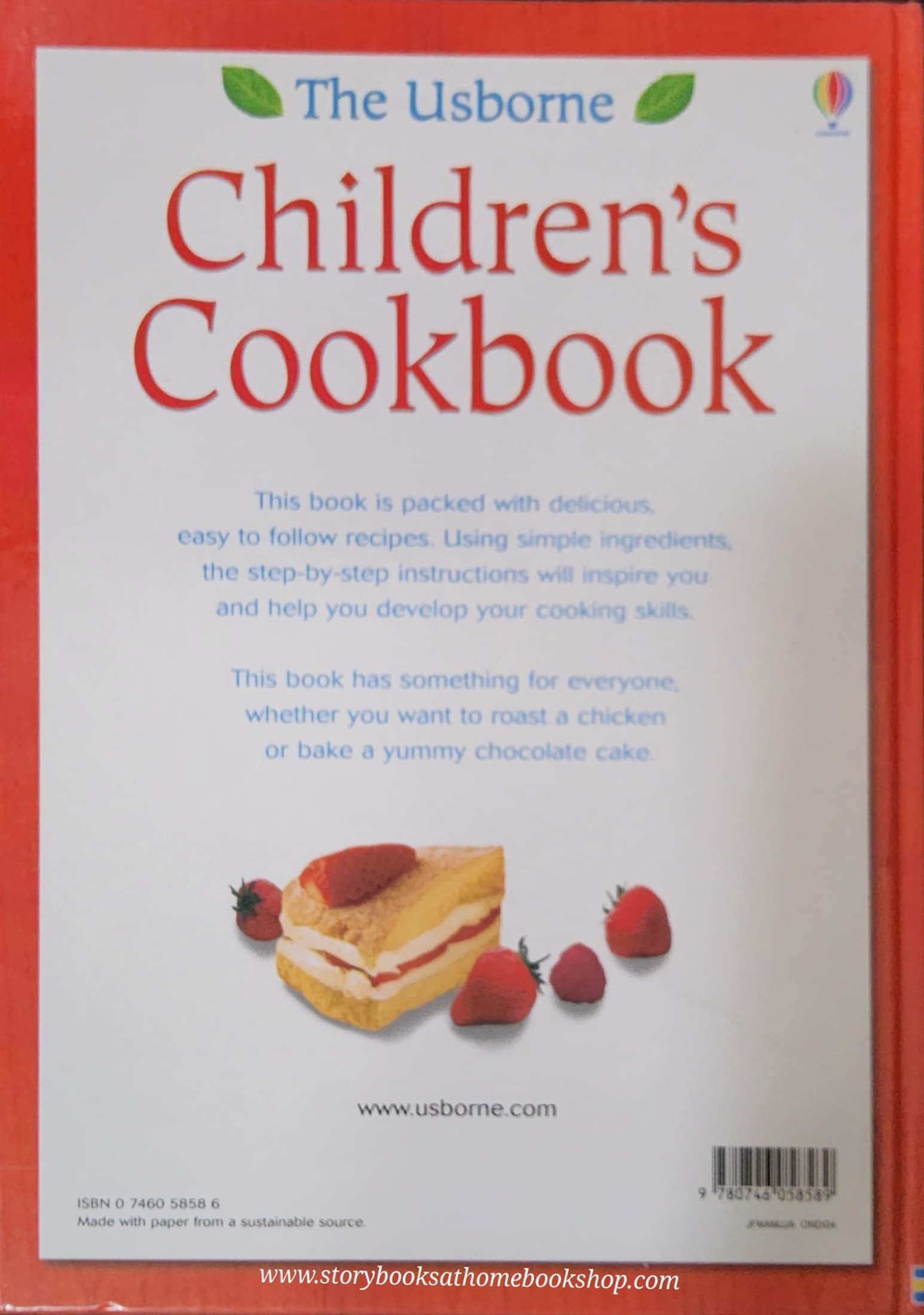 Cookery Book ** ððTHE USBORNE CHILDREN'S COOKBOOK
