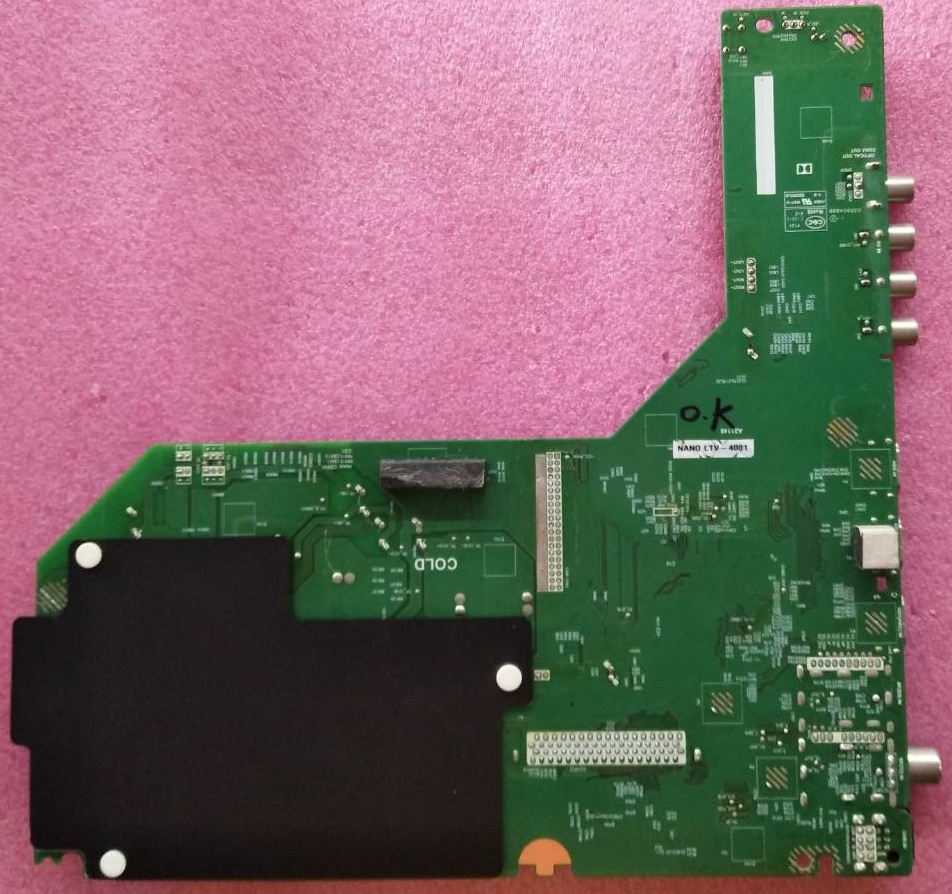 เมนบอร์ดทีวี นาโน NANO ของแท้ถอแดจากเครื่อง รุ่นLTV-4001 พาร์ท TP.MS3663S.PB765(T) เบอร์ทีบาร์ V400HJ9-PE1