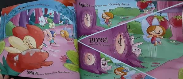 หนังสือนิทานเด็ก ภาษาอังกฤษ ปกอ่อน** 🍓🍓 10 Little Fairies/Used สภาพ 80-90%