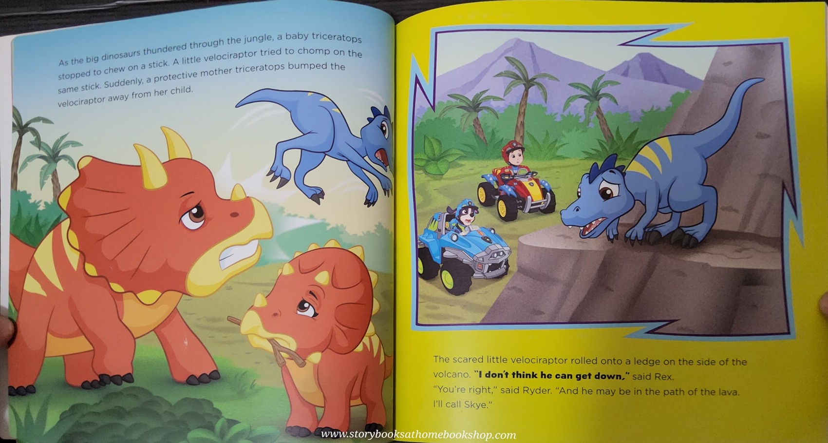 หนังสือนิทานปกอ่อน** 🍅🍅PAW PATROL:DINOSAUR RESCUE