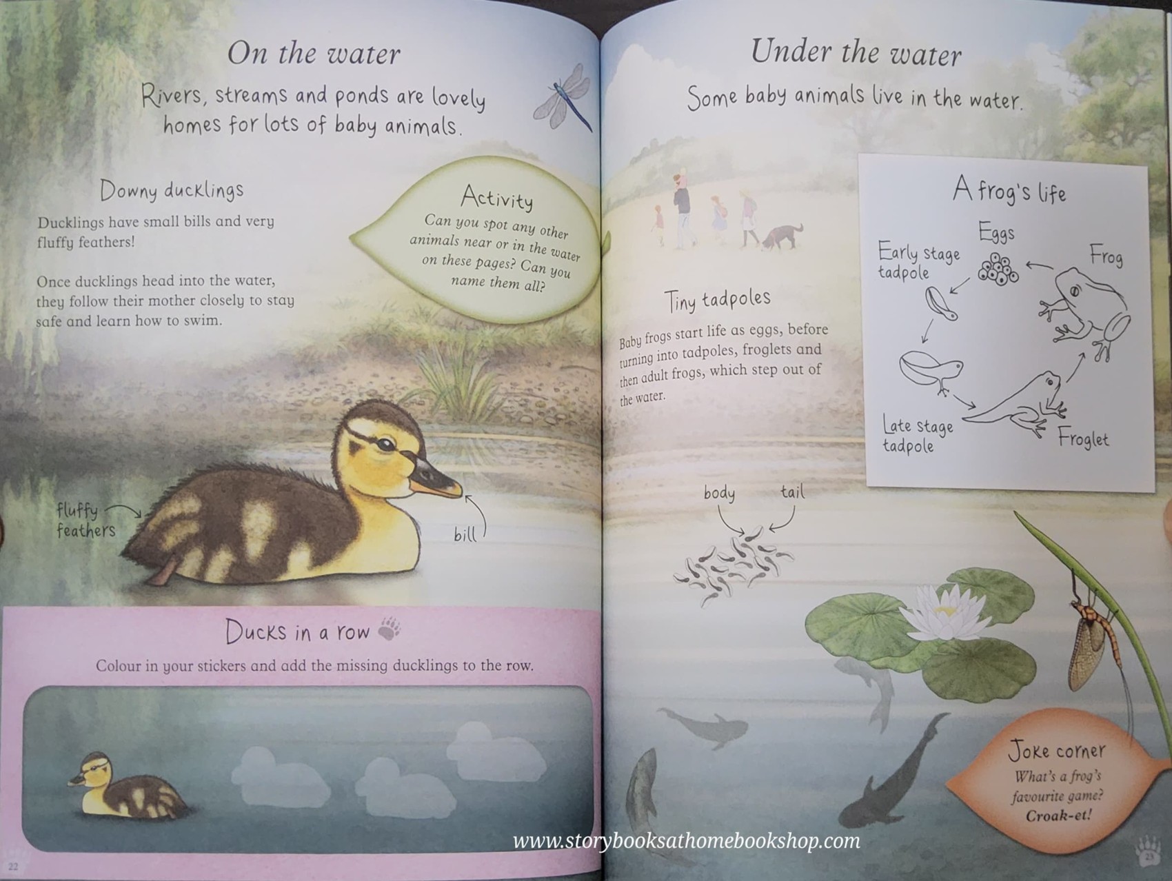 ACTIVITY BOOK ** ð
ð WE'RE GOING ON A BEAR HUNT LET'S DISCOVER BABY ANIMALS