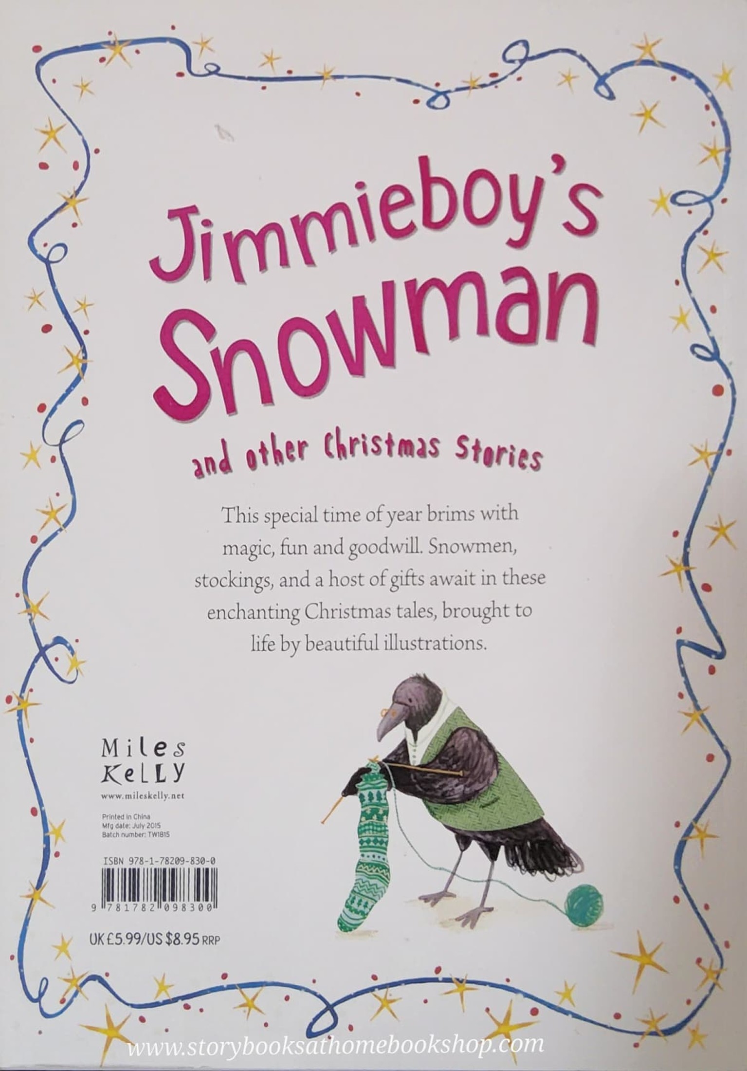 หนังสือนิทานปกอ่อน ** 🍅🍓JIMMIEBOY'S SNOWMAN AND OTHER CHRISTMAS STORIES