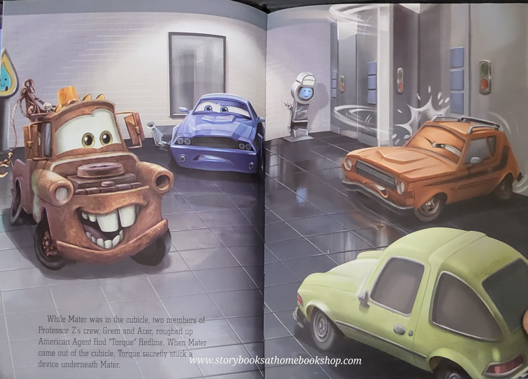 หนังสือนิทานปกแข็ง** 🍅🍅DISNEY PIXAR CARS2