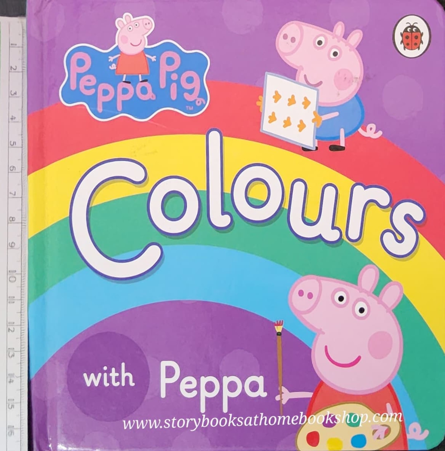 BOARD BOOK** 🍅🍓PEPPA PIG COLOURS WITH PEPPA