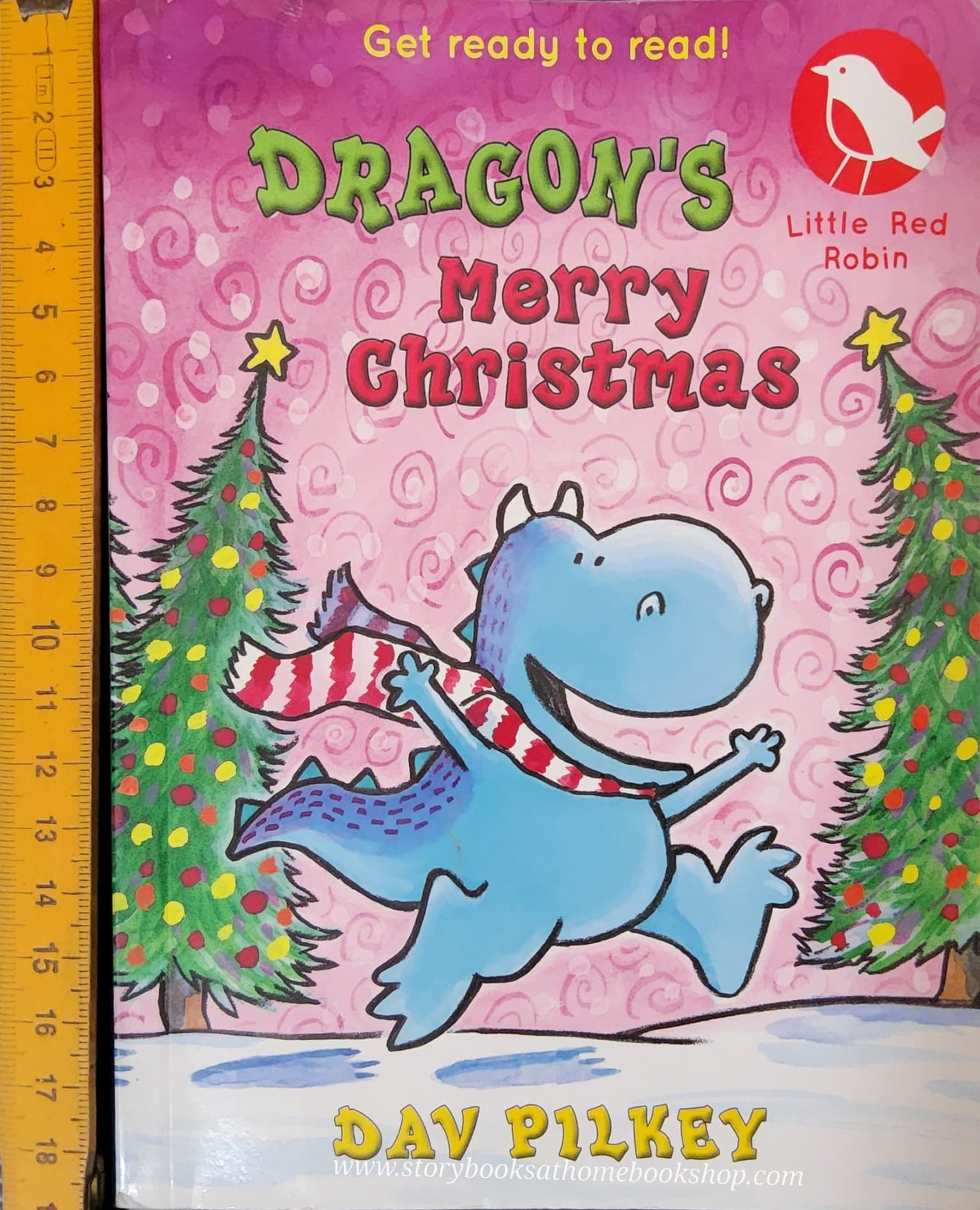 หนังสือนิทานปกอ่อน** 🍓🍓DRAGON'S MERRY CHIRISTMAS BY DAV PILKEY