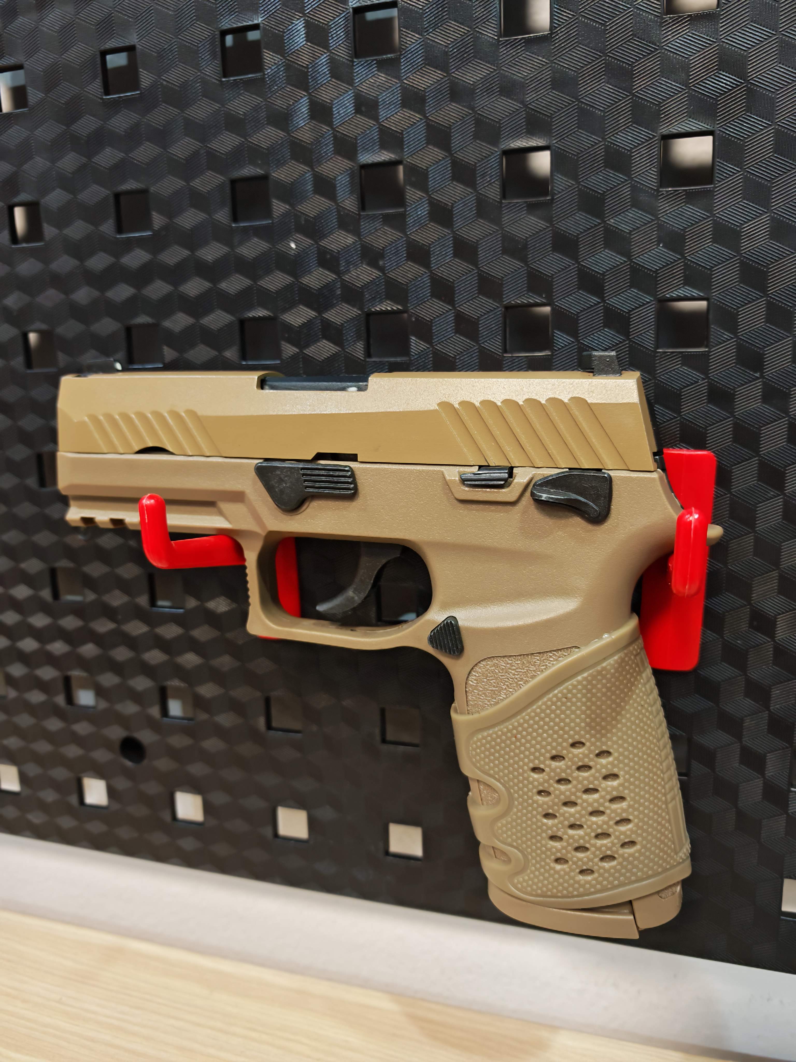WE Sig Sauer P320 M18 ทราย GBB BB Gun บีบีกัน แบบแก๊ส ปืนอัดลม มือสอง Airsoft Gun