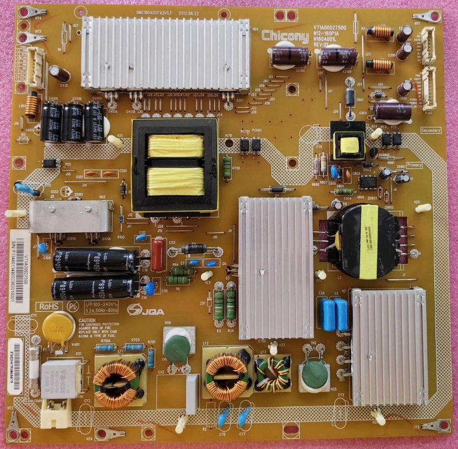 ซับพลายทีวี โตชิบ้า TOSHIBA ของแท้มือสองถอดจากเครื่อง ใช้กับรุ่น 50L2300 50L4300 พาร์ท V71A00027500