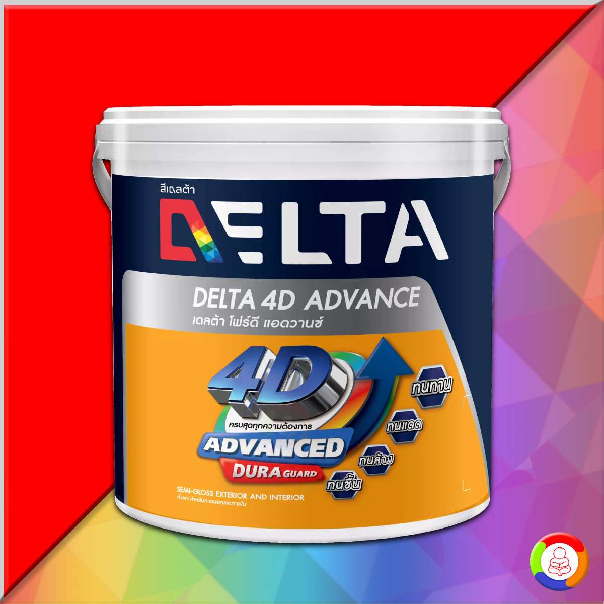 Delta 4D Advance Semi-Gloss for Exterior